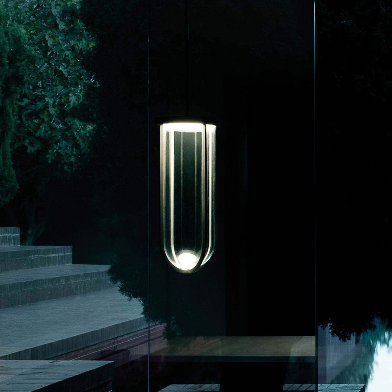FLOS In Vitro Suspension, 2 700 K, antracit