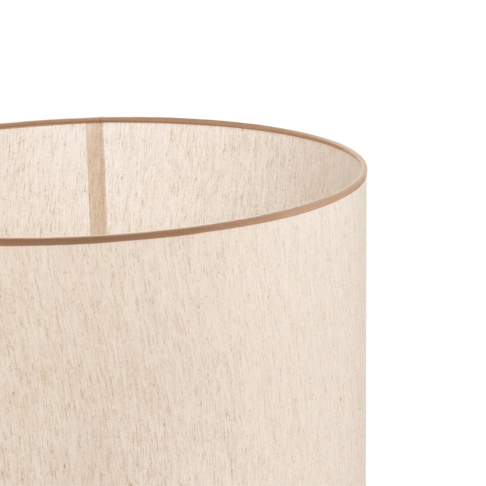 Tienidlo na lampu Roller ecru/béžové Ø 50 cm výška 30 cm
