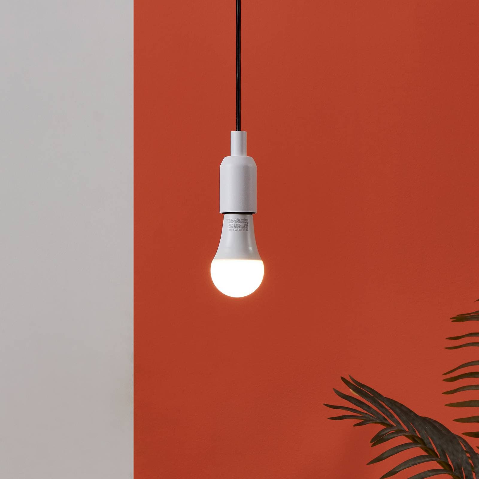 LED žiarovka E27 A60 11W teplá biela, opál