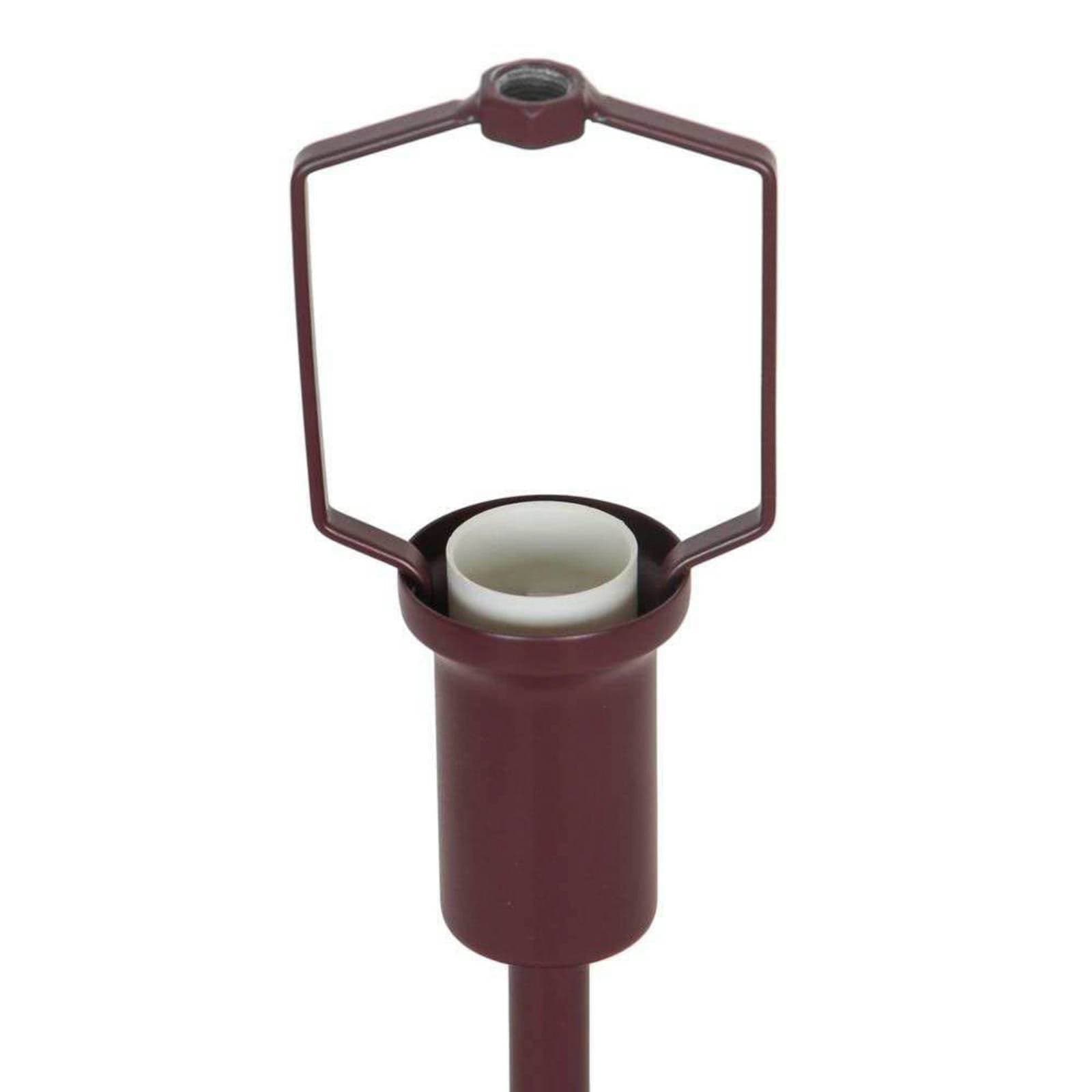 Stolová lampa Ellen mini, bordová, výška 25 cm, kov