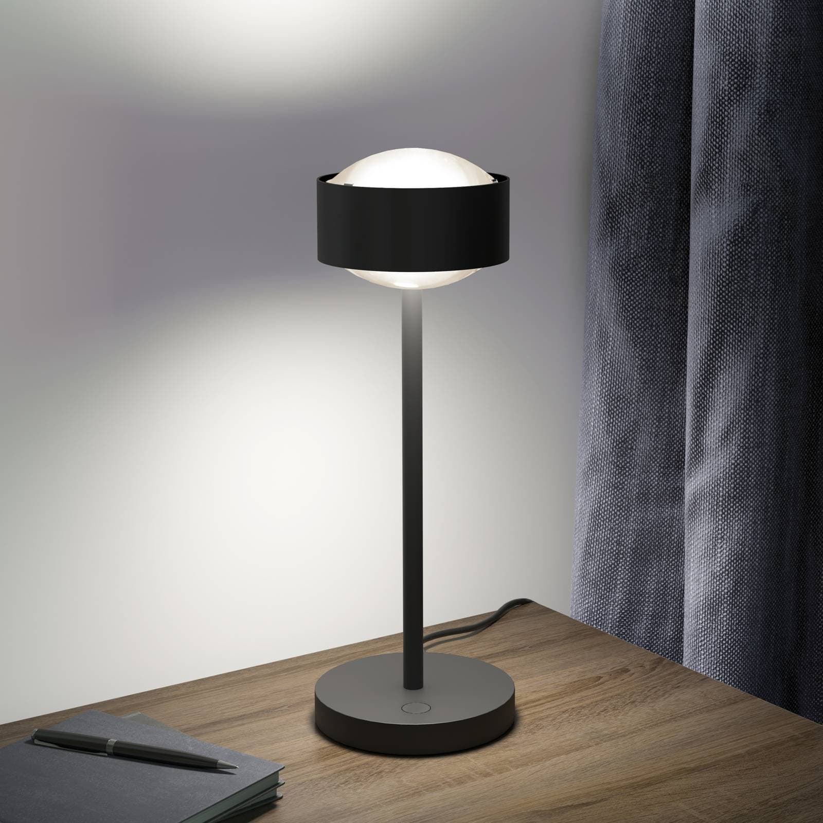 Puk! 120 Eye Table LED šošovky matné, čierna matná