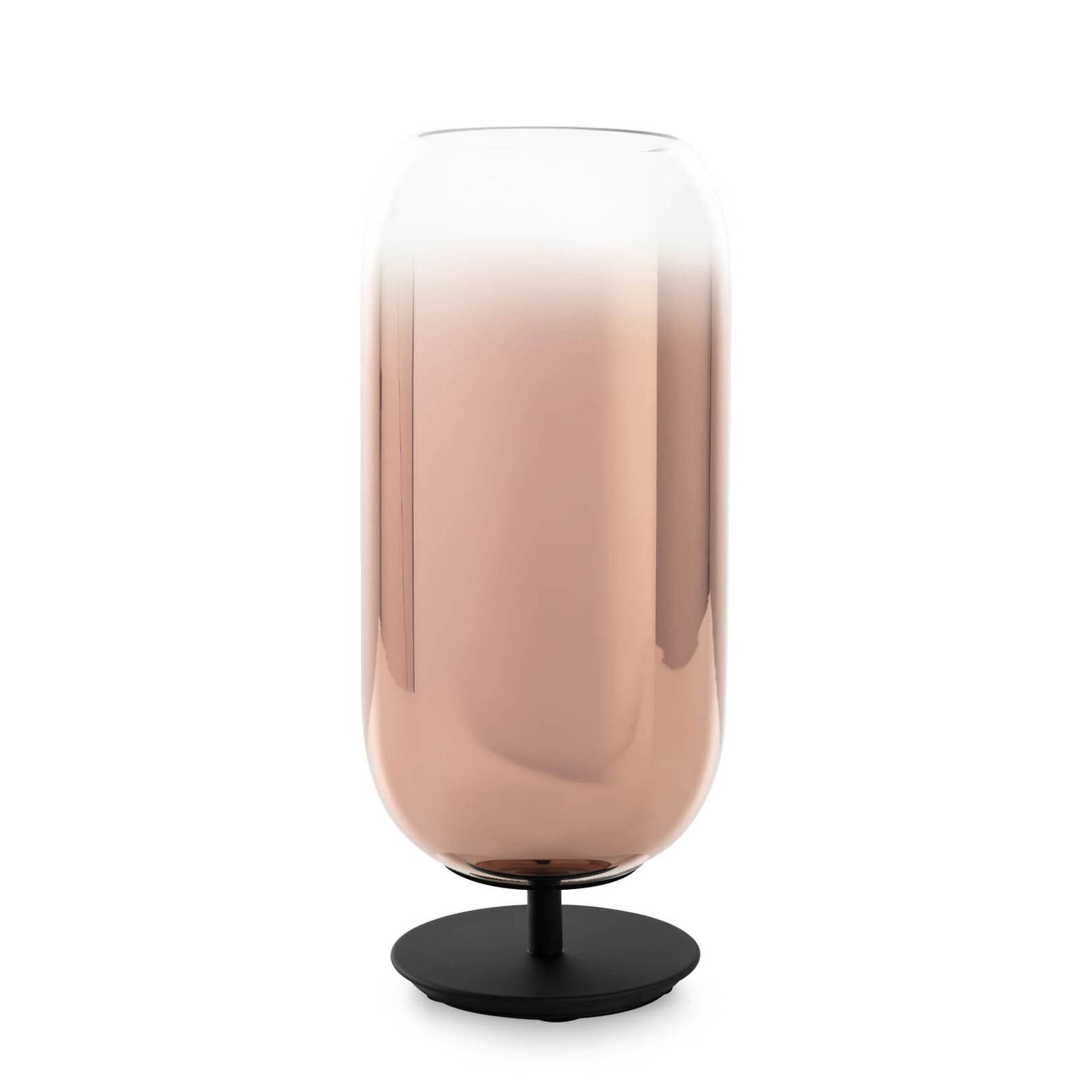 Stolná lampa Artemide Gople Mini, meď/čierna