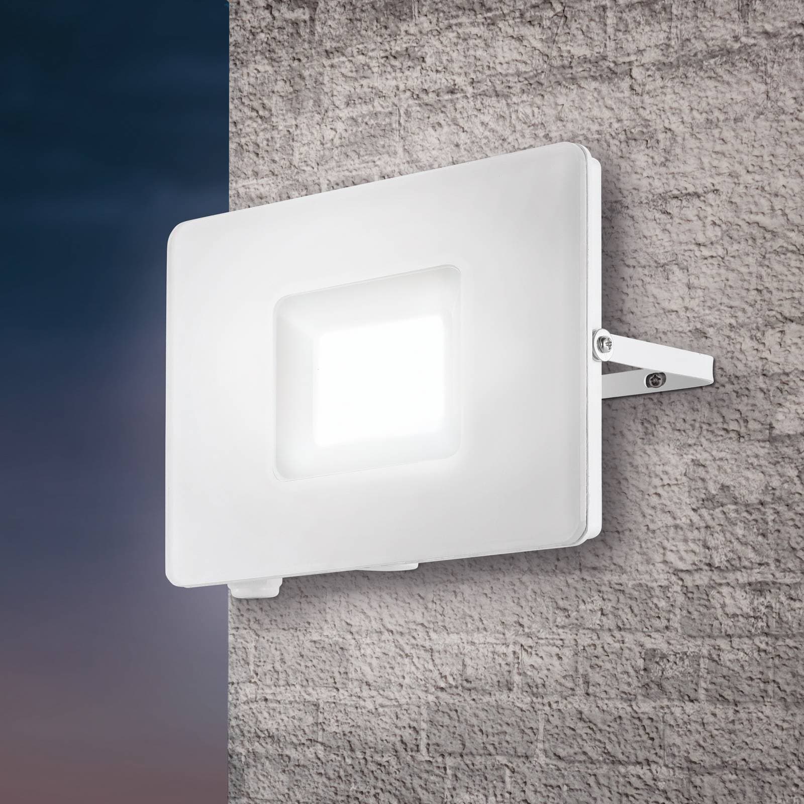 LED reflektor vonkajší Faedo 3 v bielej, 50W