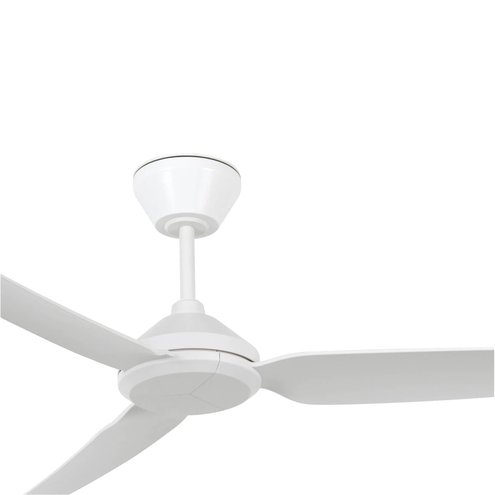 Stropný ventilátor Beacon Polis, biely, DC, tichý, Ø 137 cm, IP55