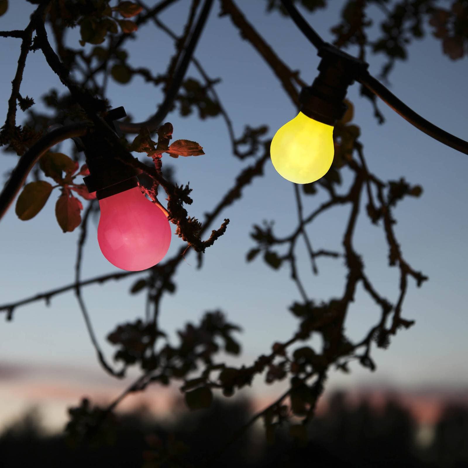 B22 0,9 W LED žiarovka, červená