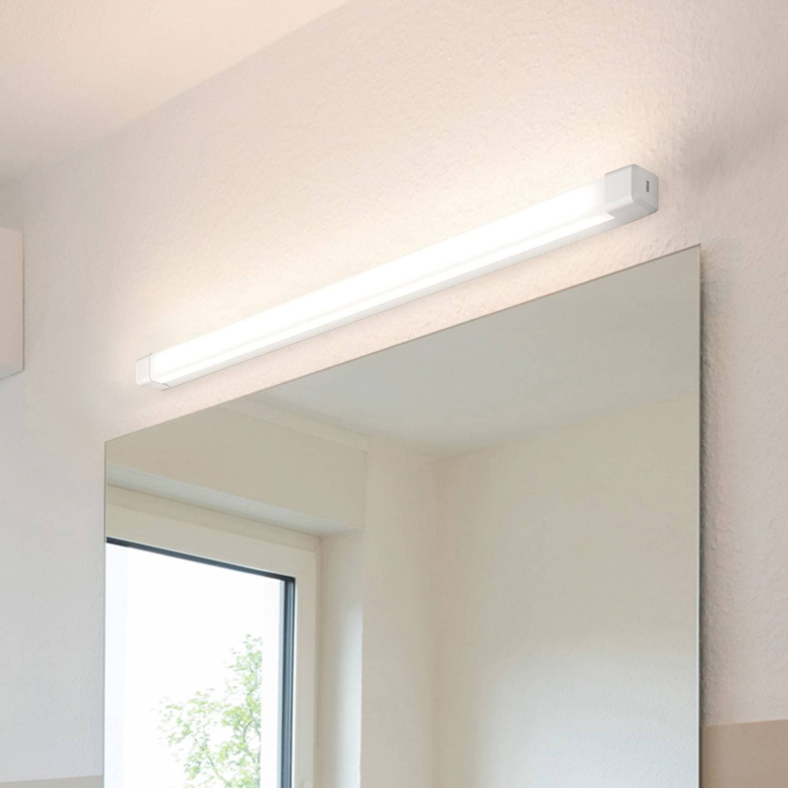RZB Baleva LED nástenné svietidlo IP44 šírka 90cm 15W