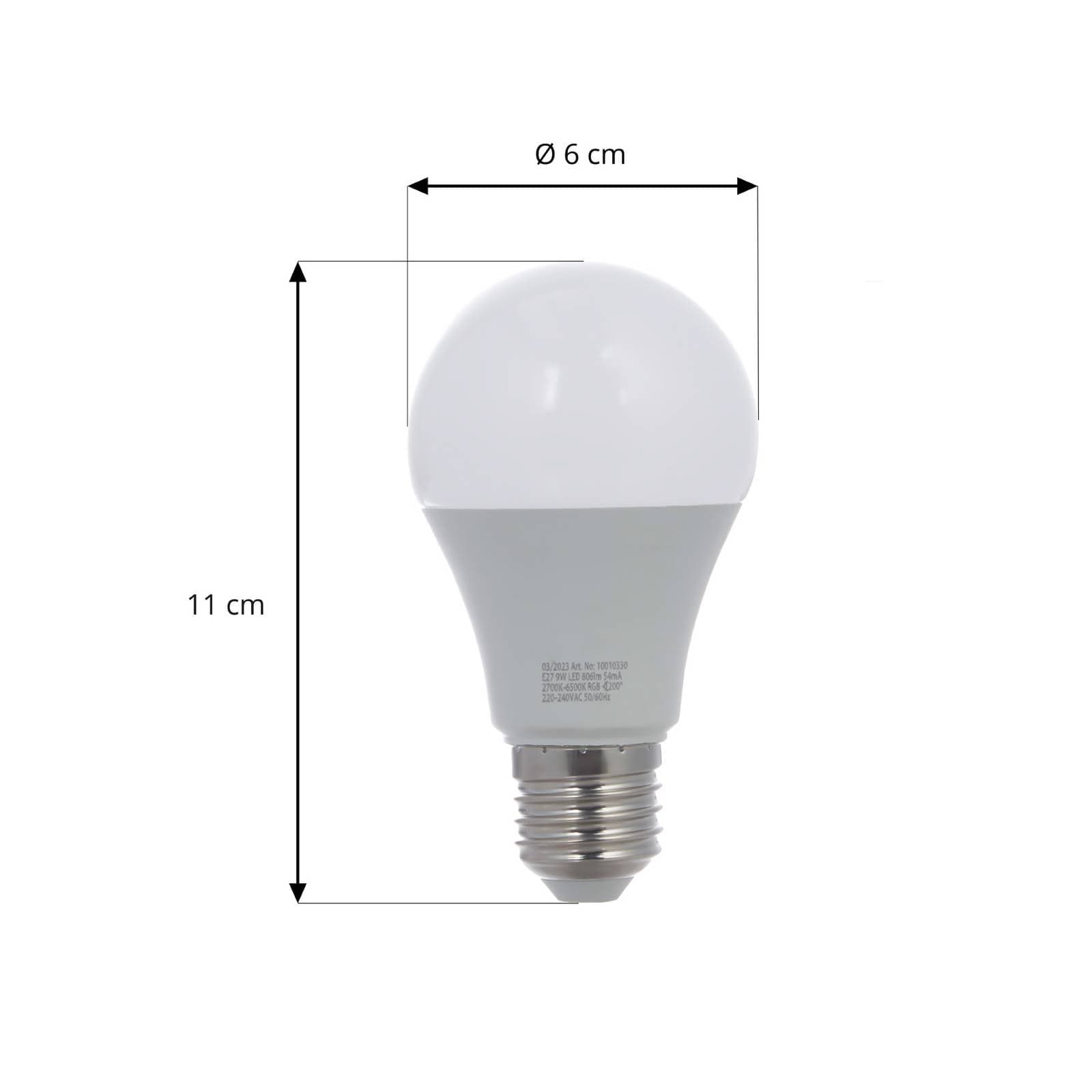 LUUMR Smart LED E27 9W matný RGBW CCT ZigBee Hue