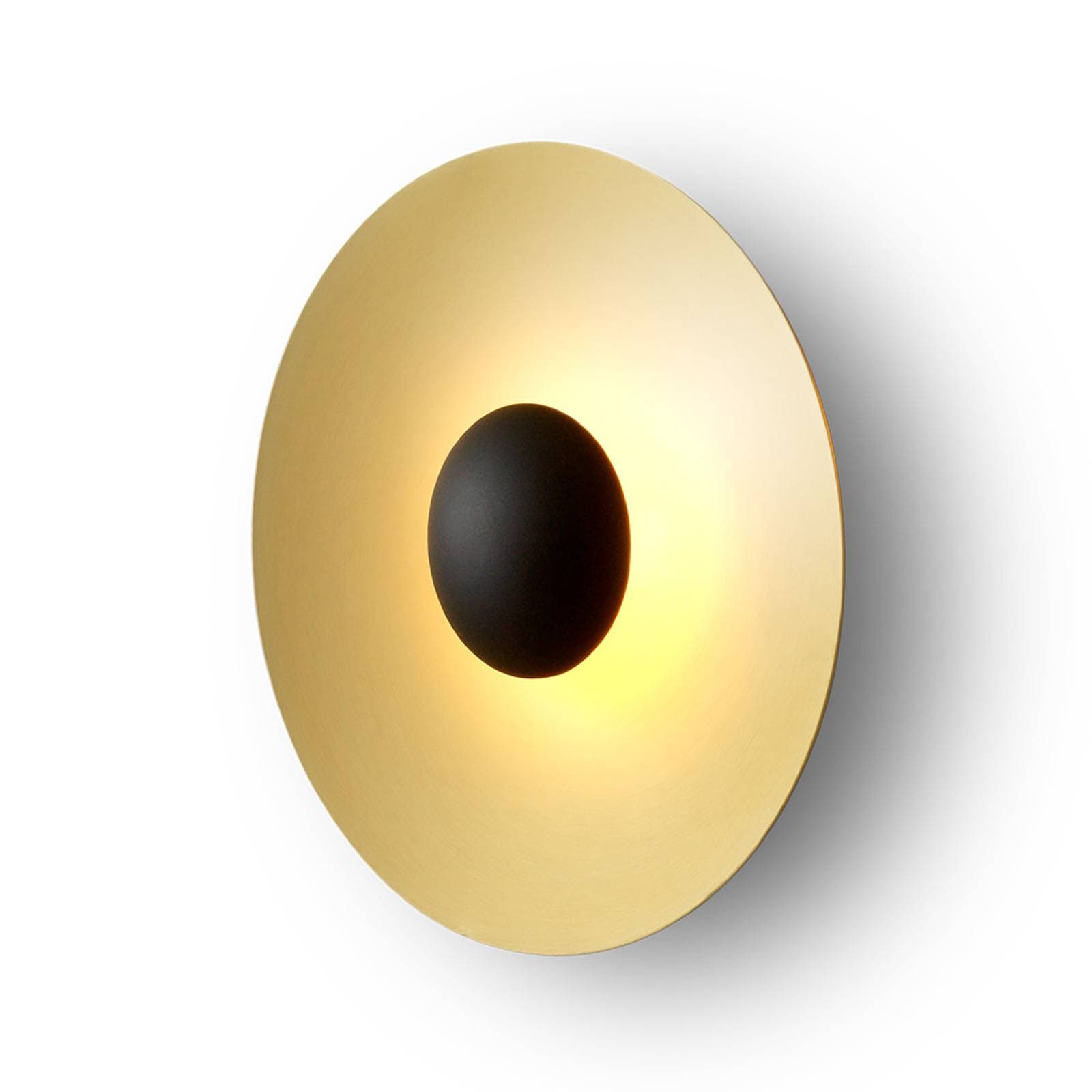 MARSET Ginger 20C LED svetlo Ø 19,5 cm mosadz