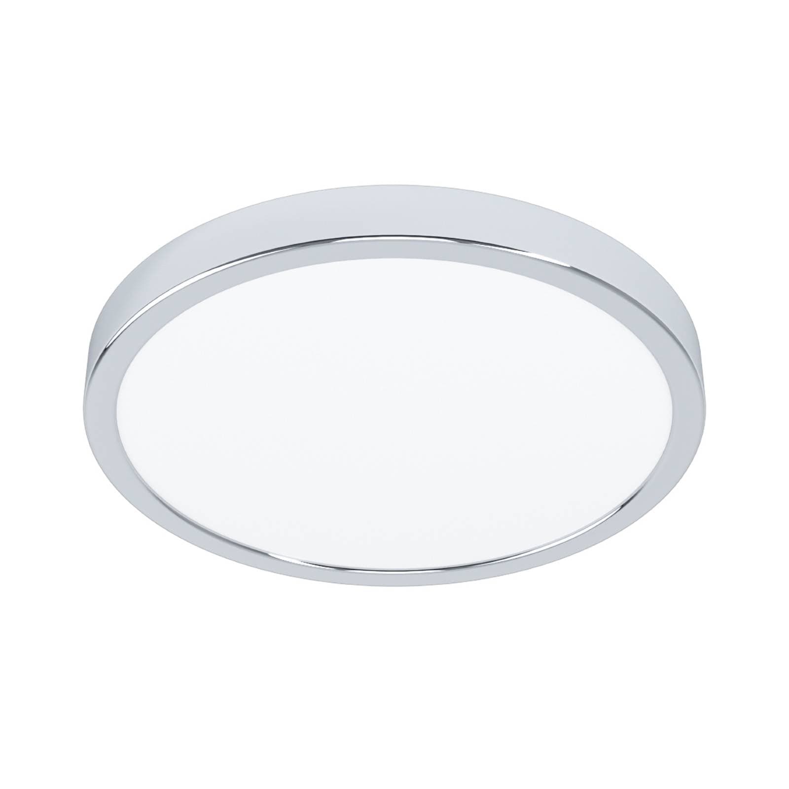 EGLO connect Smart LED svietidlo Fueva 6-Z, chróm, Ø27cm