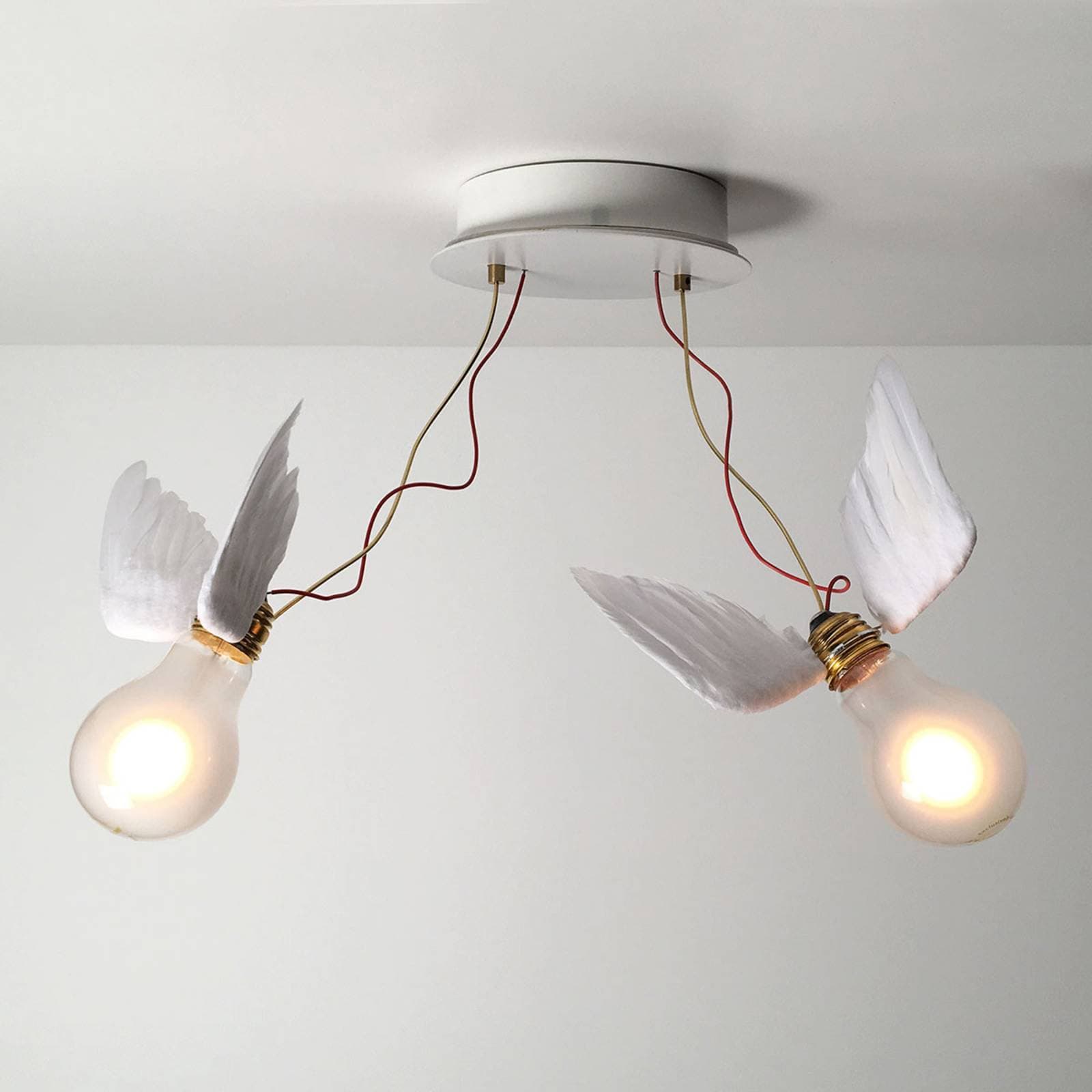 Ingo Maurer Lucellino Doppio stropné LED 2-pl.