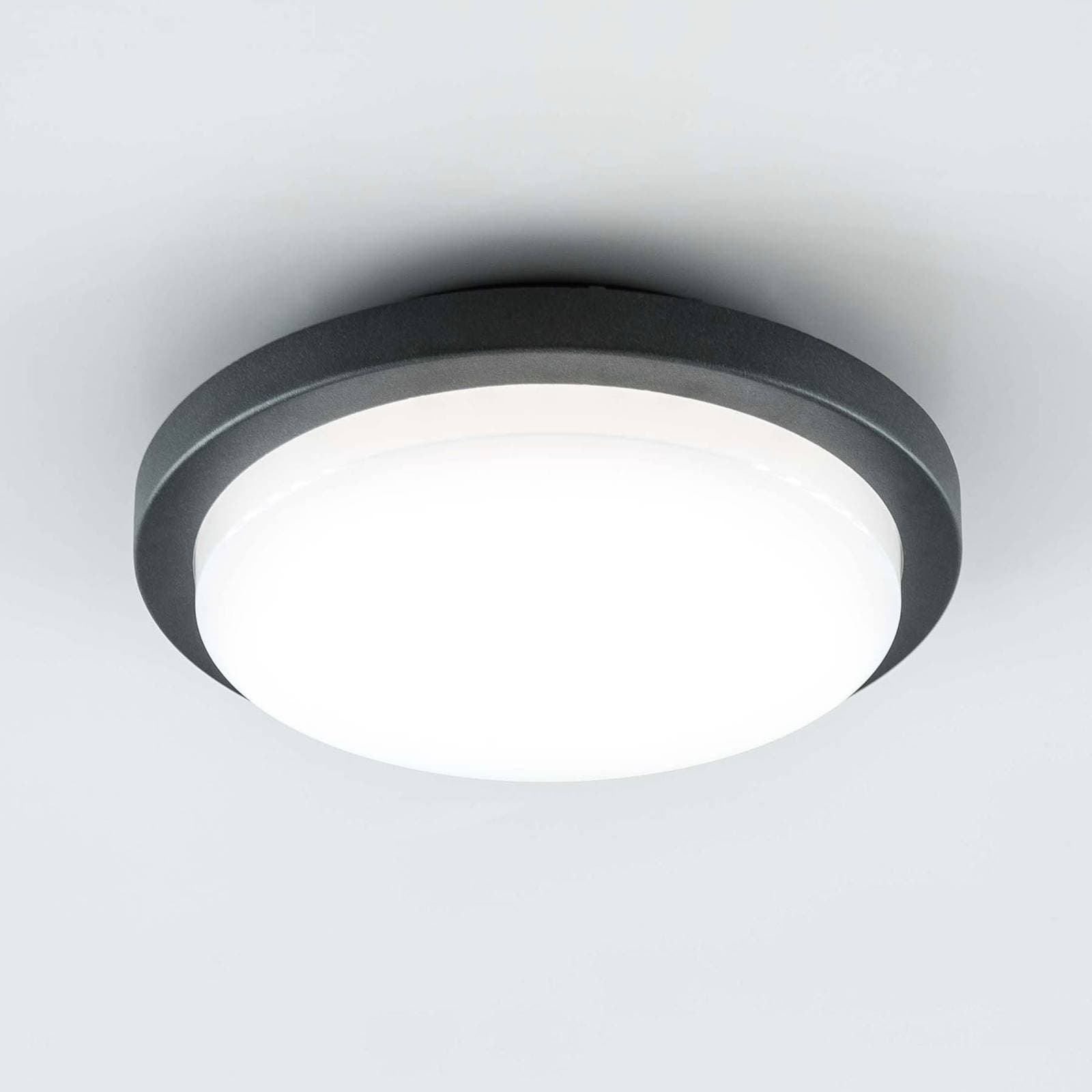 EVN Tectum vonkajšie stropné LED okrúhle Ø 24,6 cm
