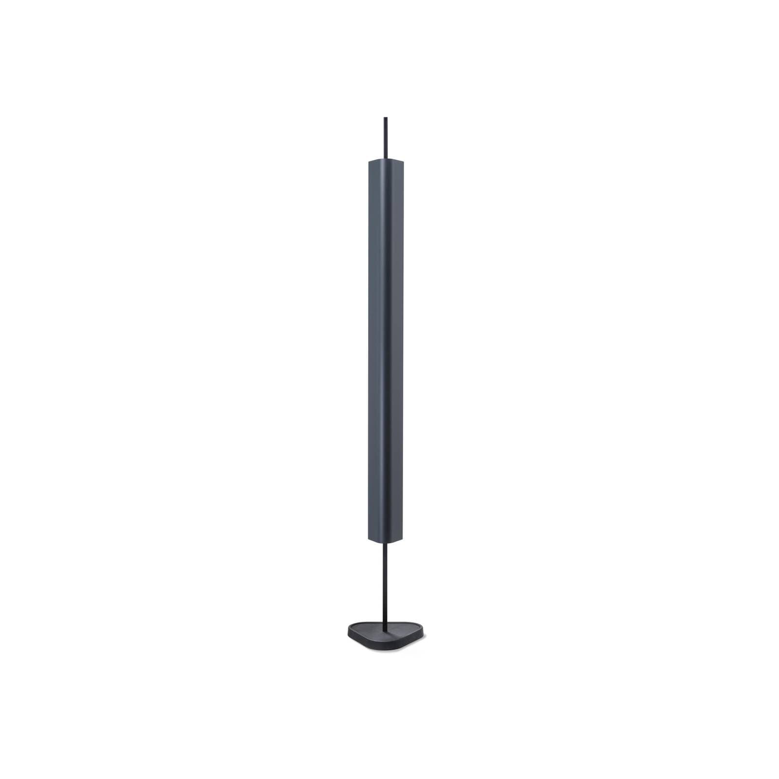 FLOS LED stojacia lampa Emi, tmavomodré, stmievateľné, výška 170 cm