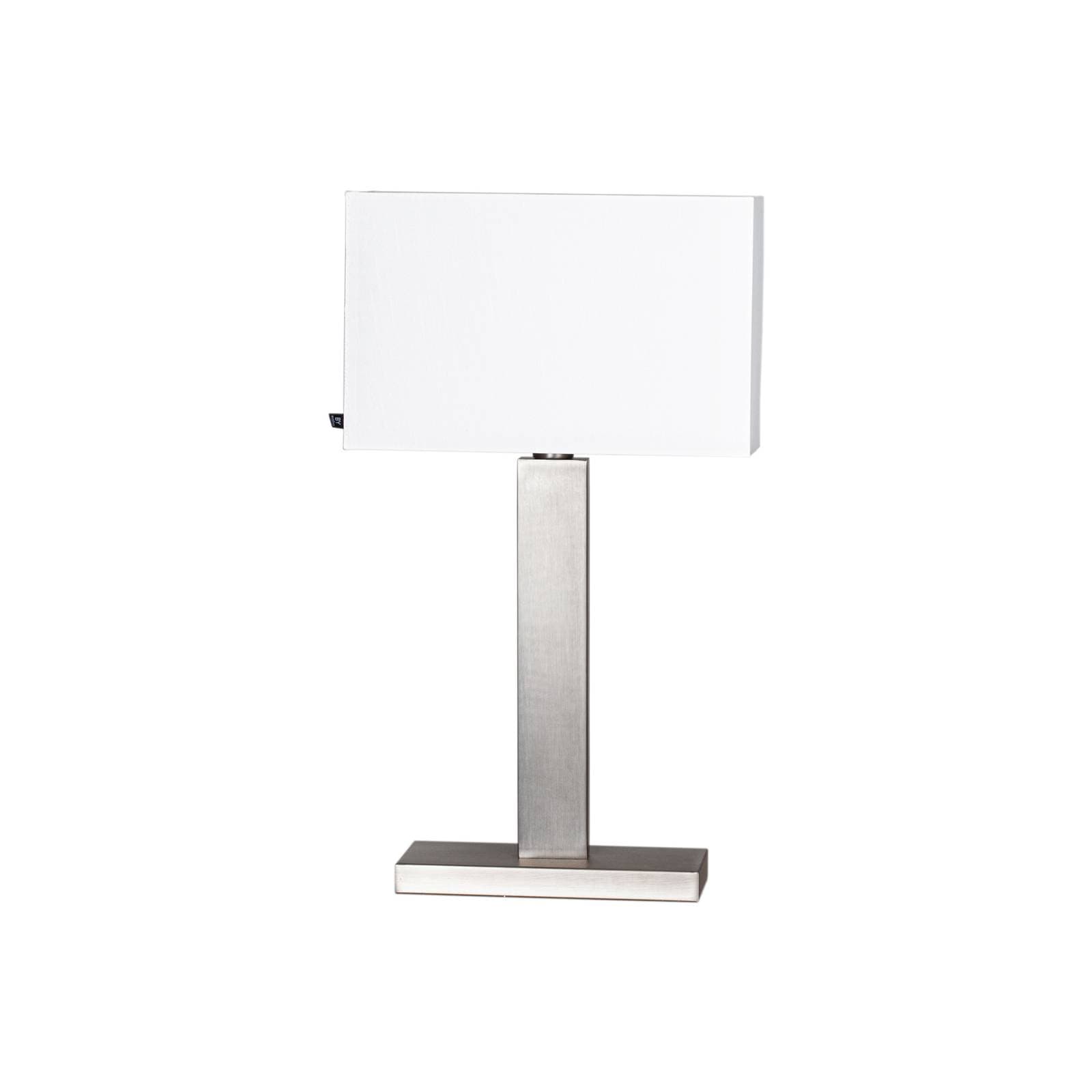 By Rydéns stolová lampa výška 69 cm nikl/biela
