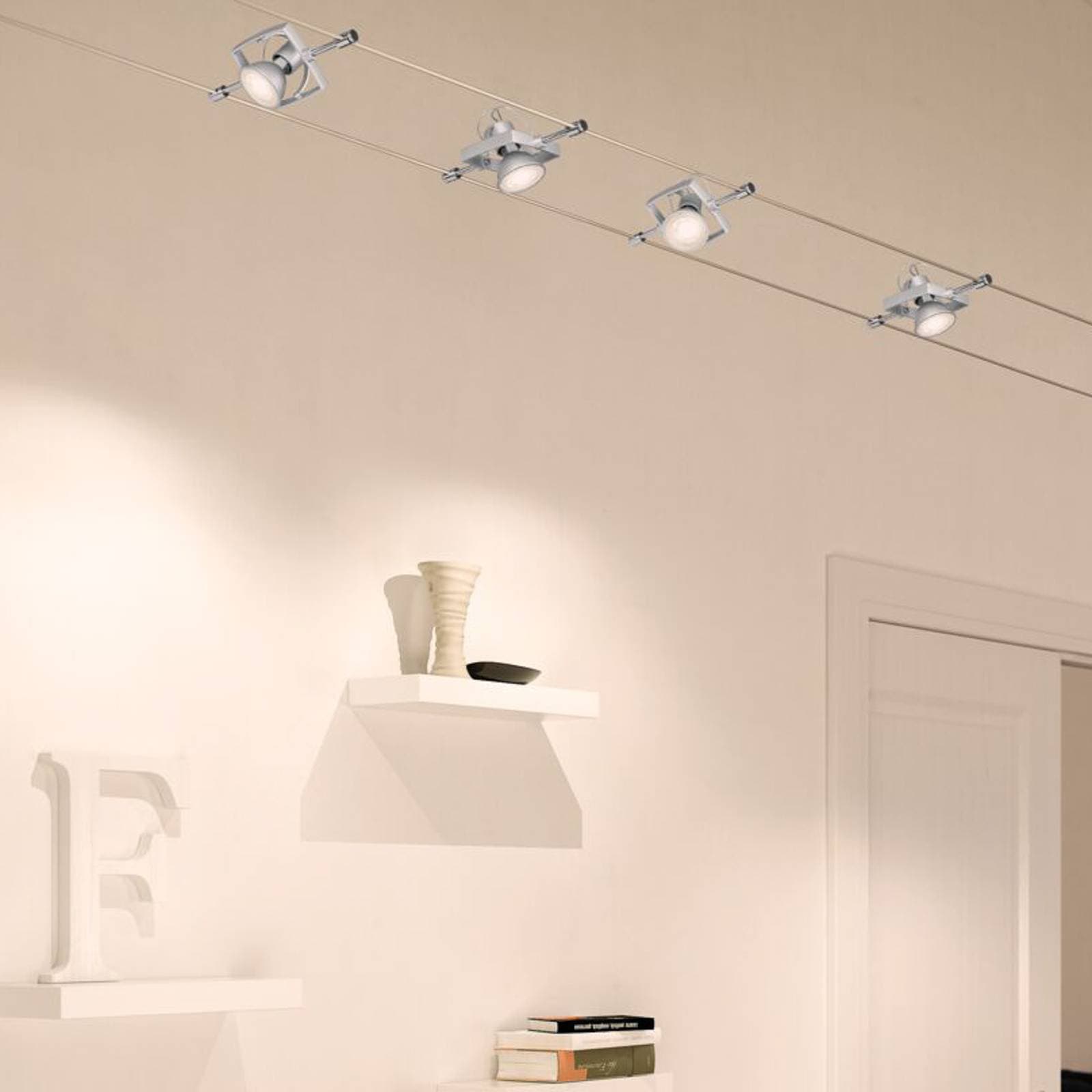 Paulmann LED reflektor GU5,3 6,5 W 827 dim chróm