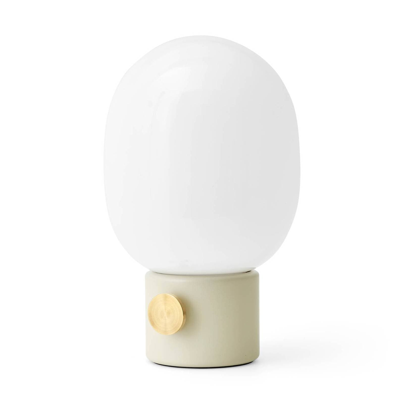 Audo JWDA stolová lampa z ocele, alabastrová