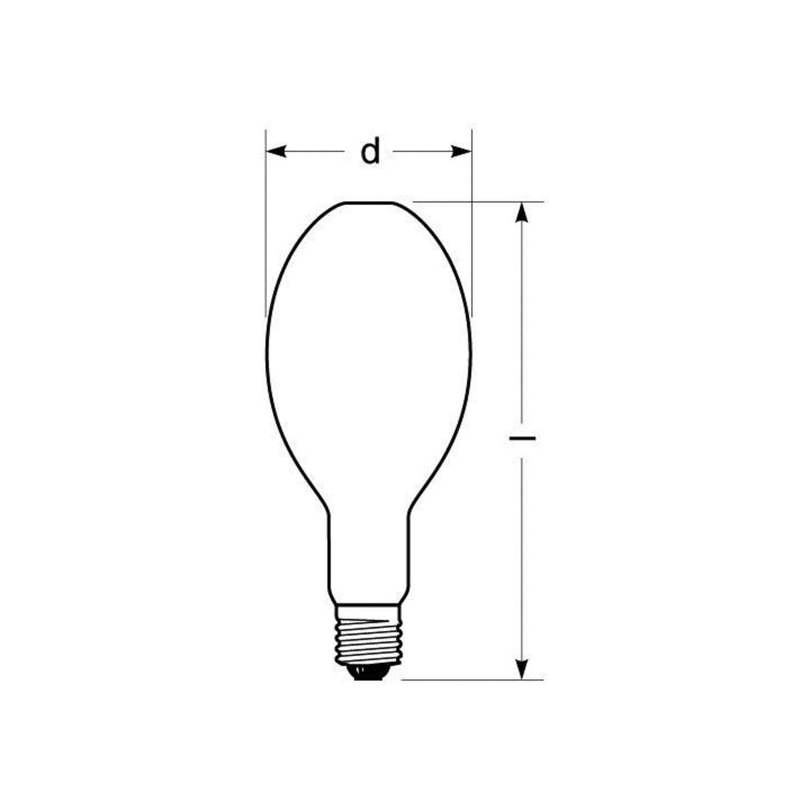 RADIUM Halogénová výbojka E40 444 W HRI-E NSC/S/F opálová