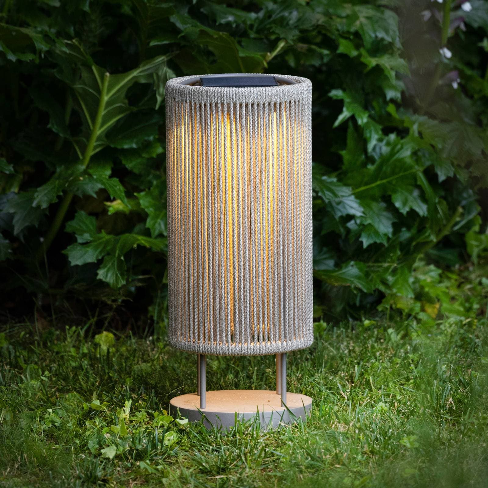 LED solárne zemné svetlo Rop&Strip Výška 58 cm, 3000 K, 500 lm