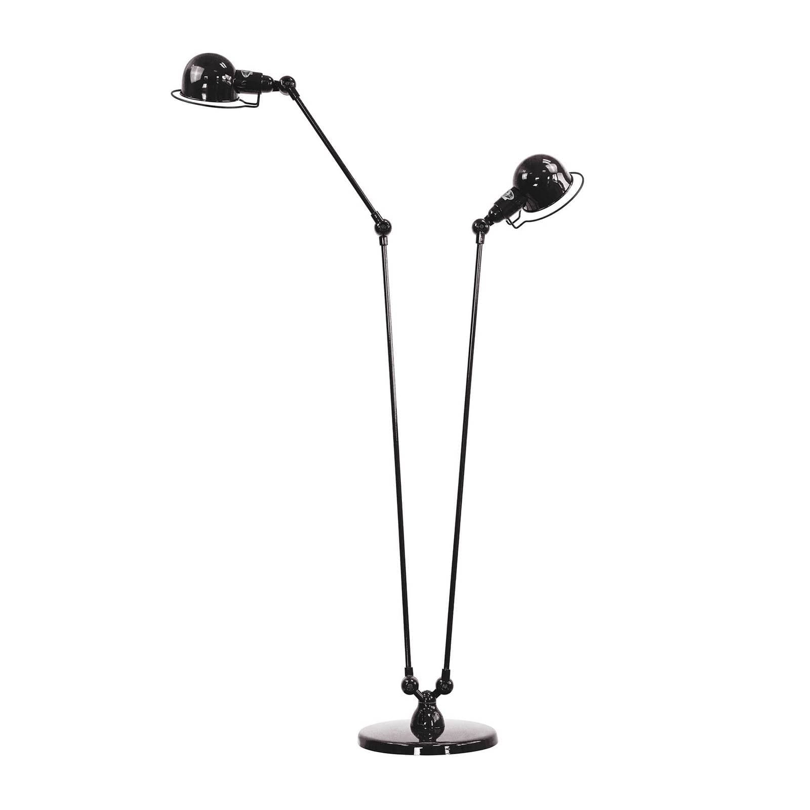 Jieldé Signal SI8380 stojaca lampa, 2-pl. čierna