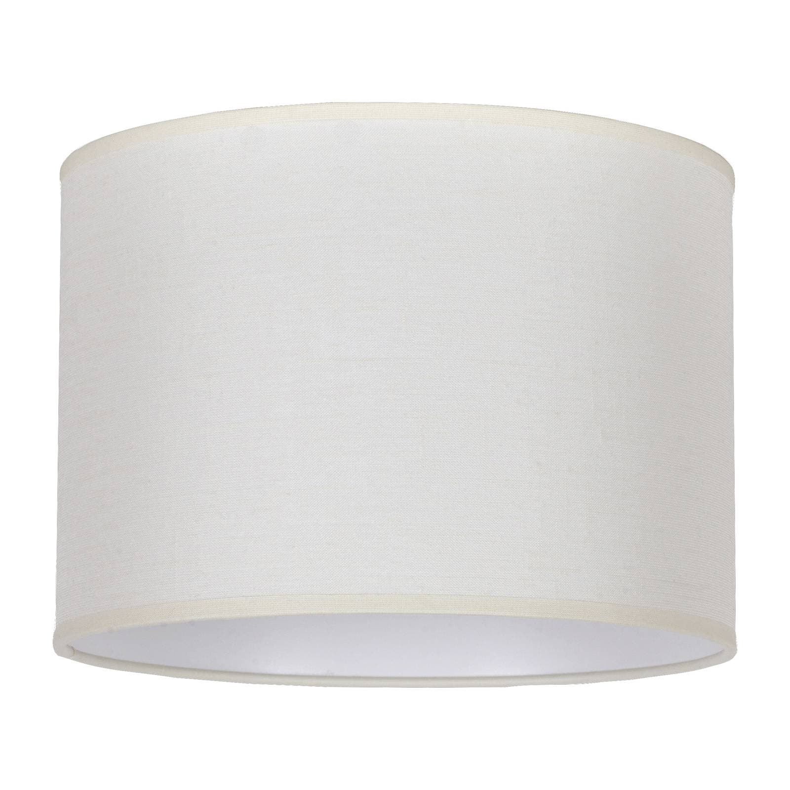 Tienidlo na lampu Roller ecru bavlna Ø25cm výška 18cm