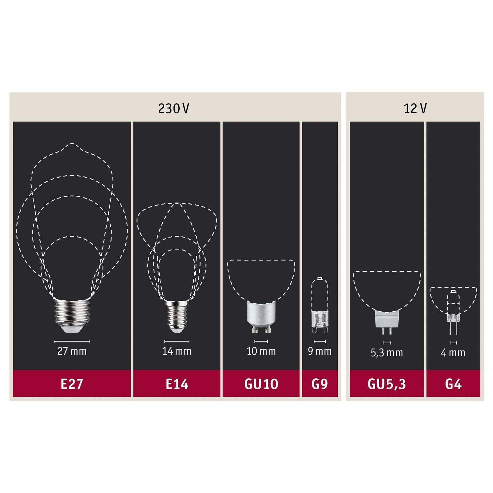 Paulmann LED žiarovka E27 vlákno zelená 1,1W
