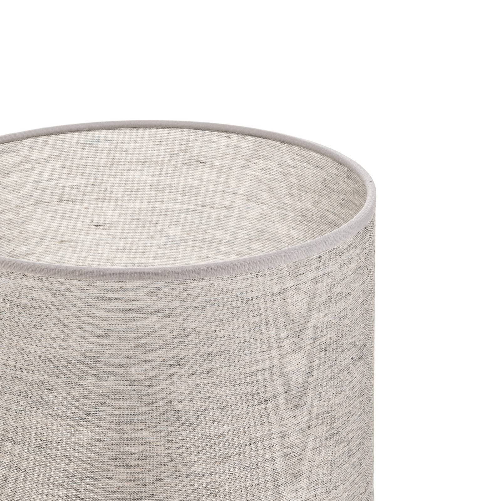 Tienidlo na lampu Roller, sivá, Ø 25 cm, výška 18 cm