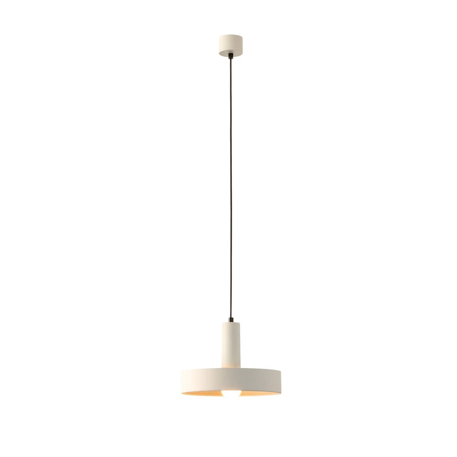 LEDS-C4 Keops 1 závesné svietidlo, matná biela, Ø 28 cm, hliník