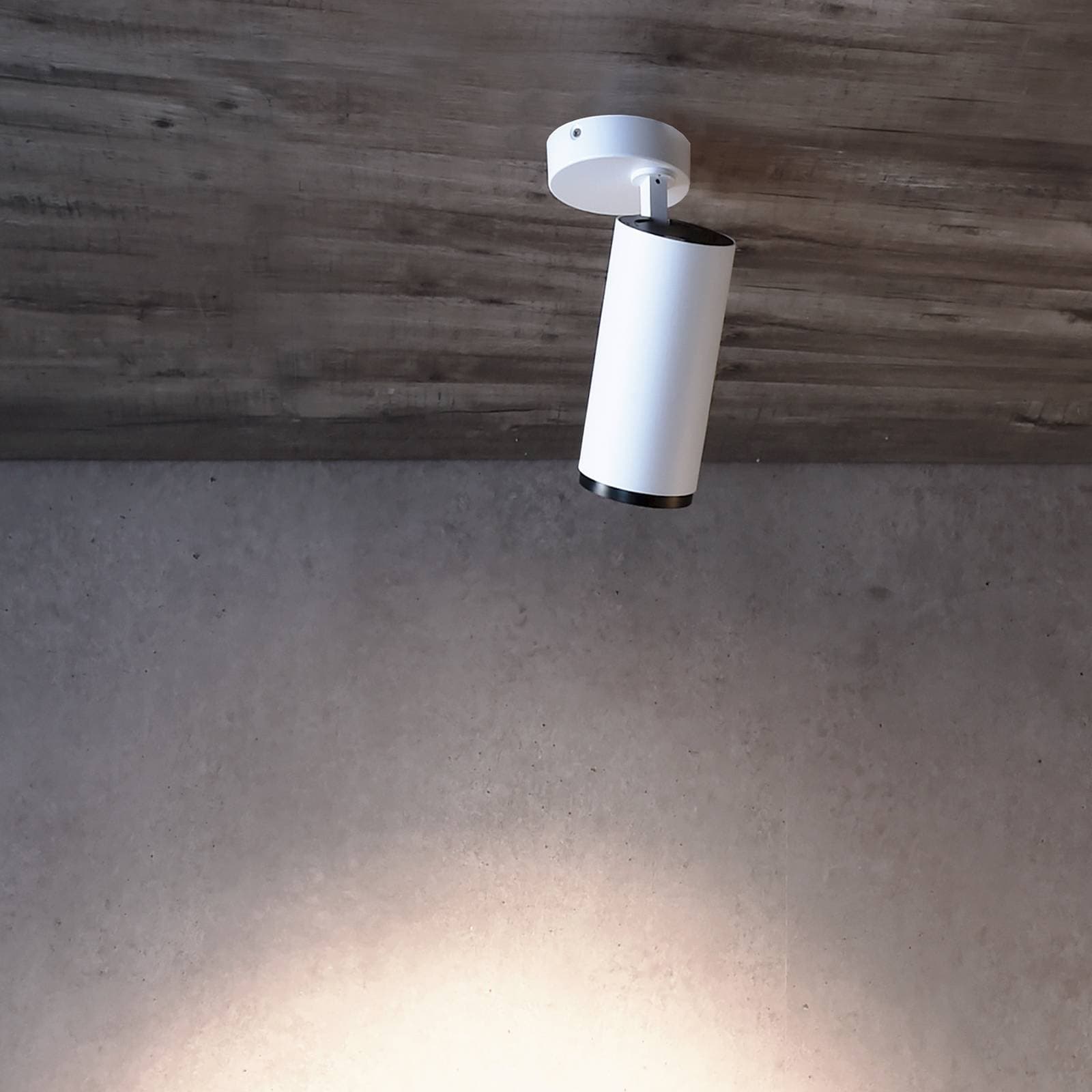 LED stropné bodové svetlá Lucea 6, biely, hliník, 2 700 K
