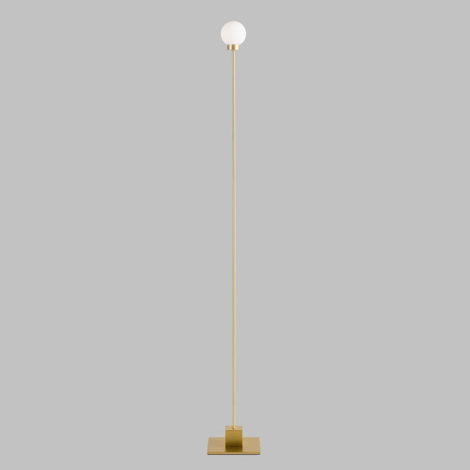 Stojacia lampa Northern Snowball, mosadz