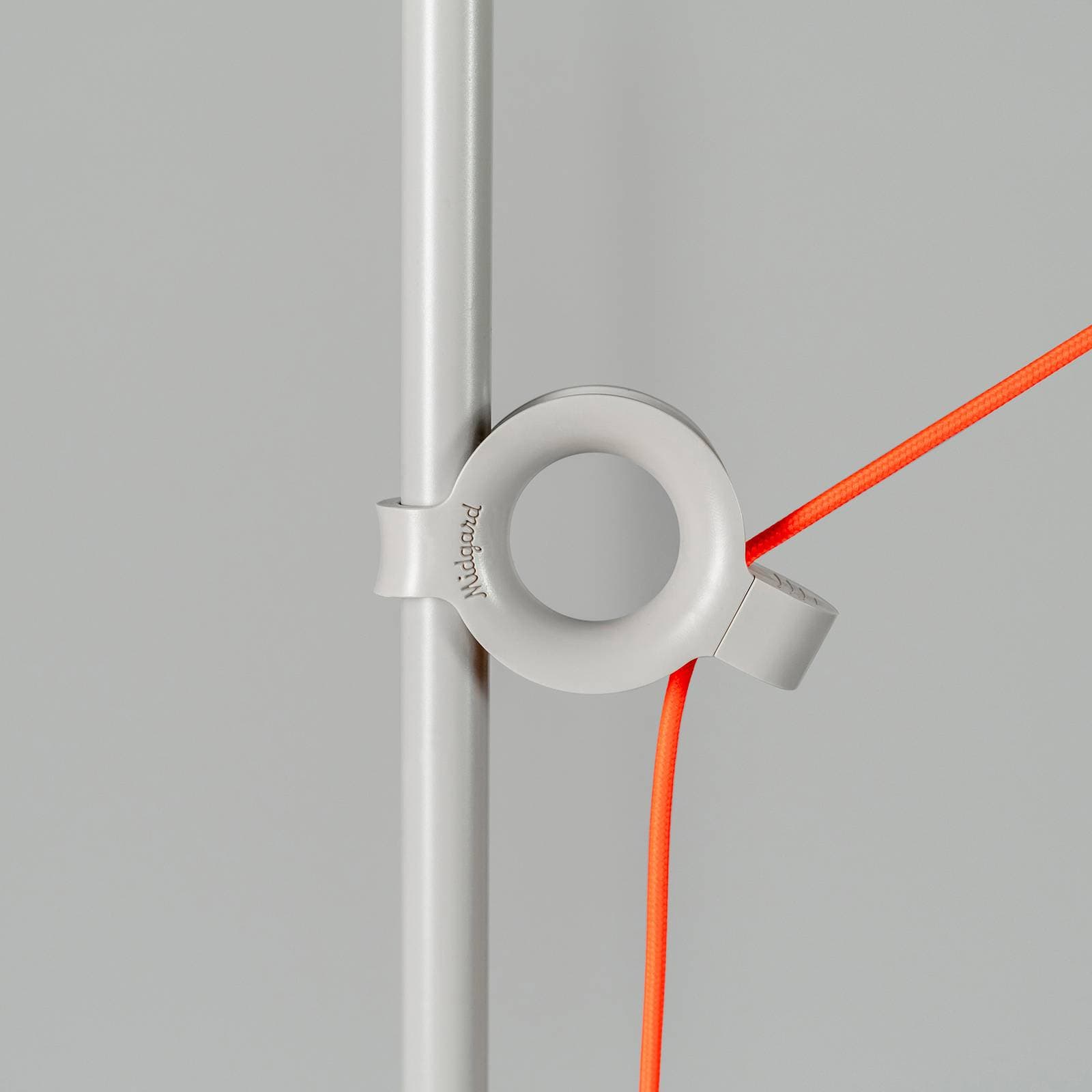 midgard AYNO XL stojacia lampa sivá/oranžová 2700K