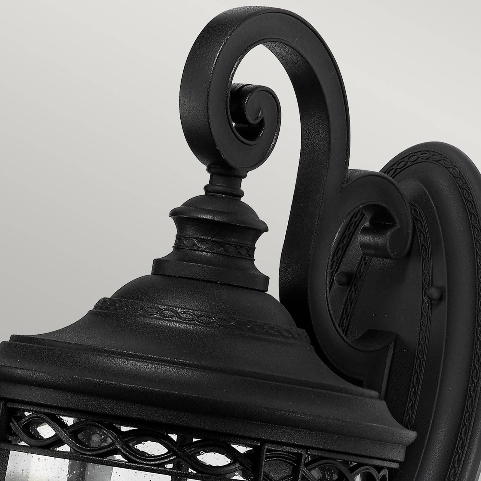 Lucerna English Bridle IP44 Ø 26,7 cm čierna