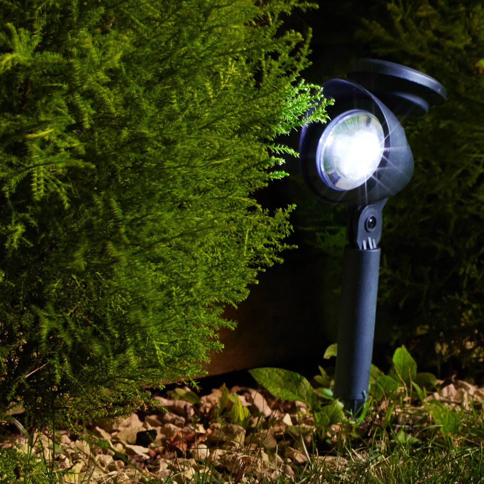 LED solárne zemné svietidlá Prima, sada 4 ks, IP44