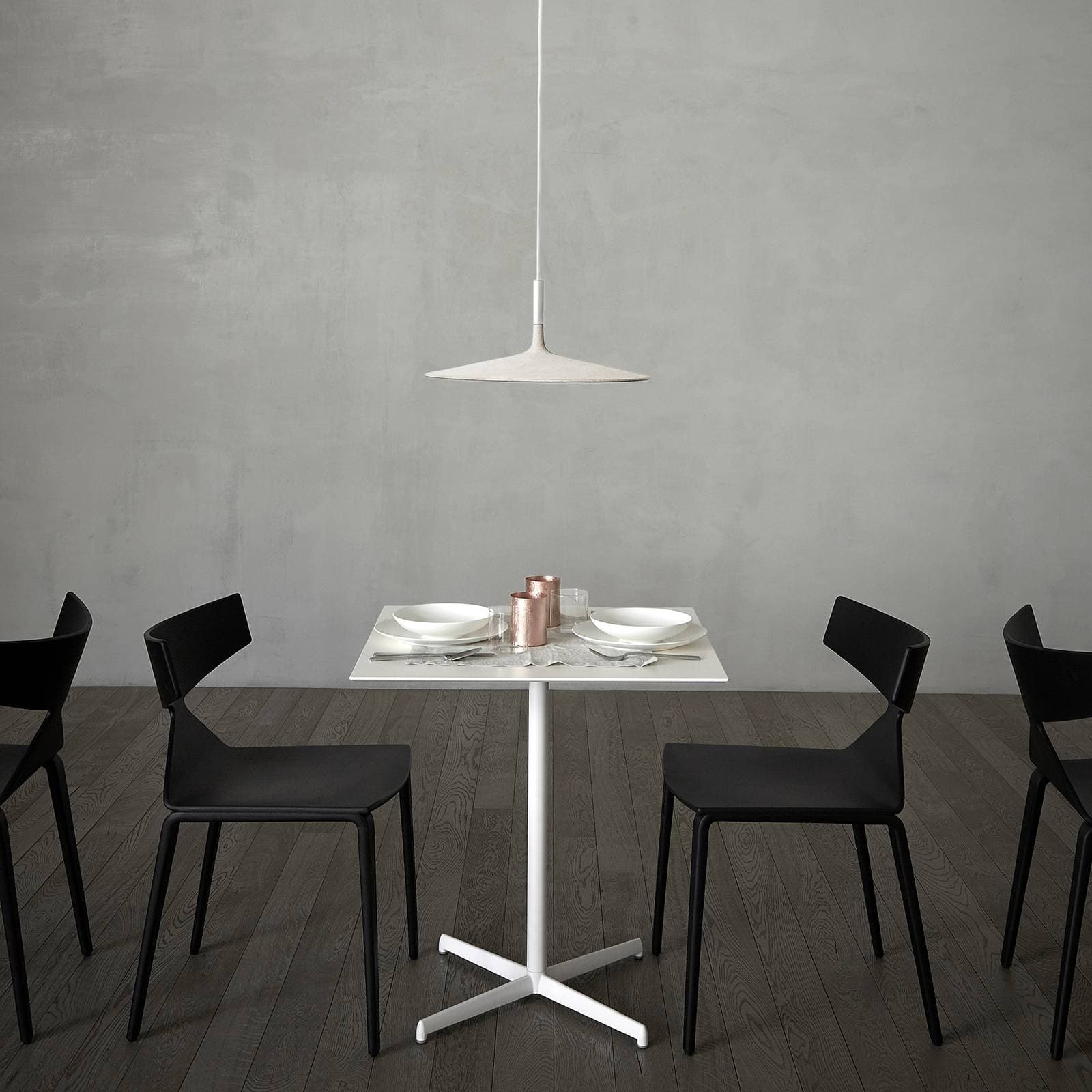 Foscarini Aplomb Large LED závesné svietidlo, biele