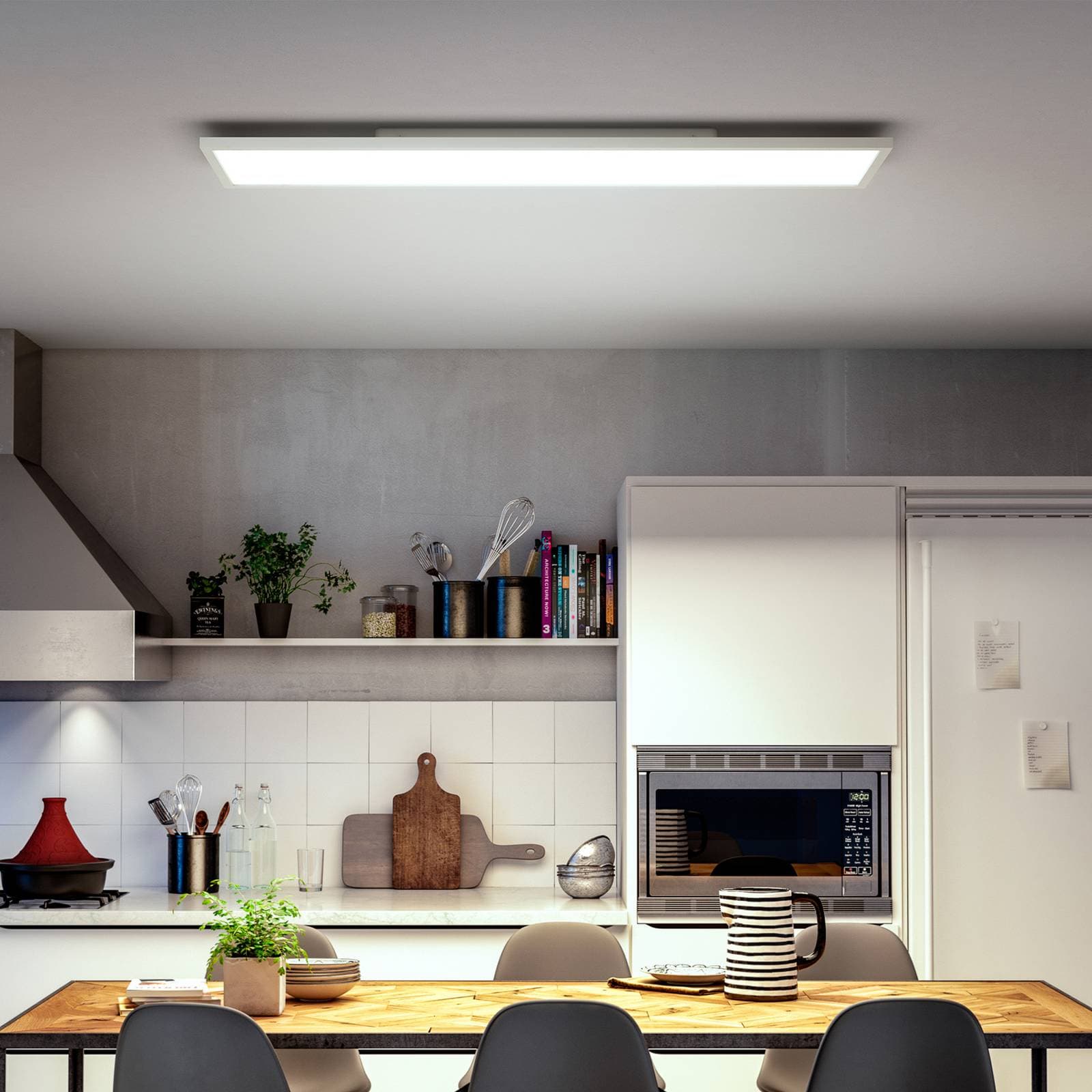 Philips Hue LED panel White Ambiance Aurelle, 120 x 30 cm, biely