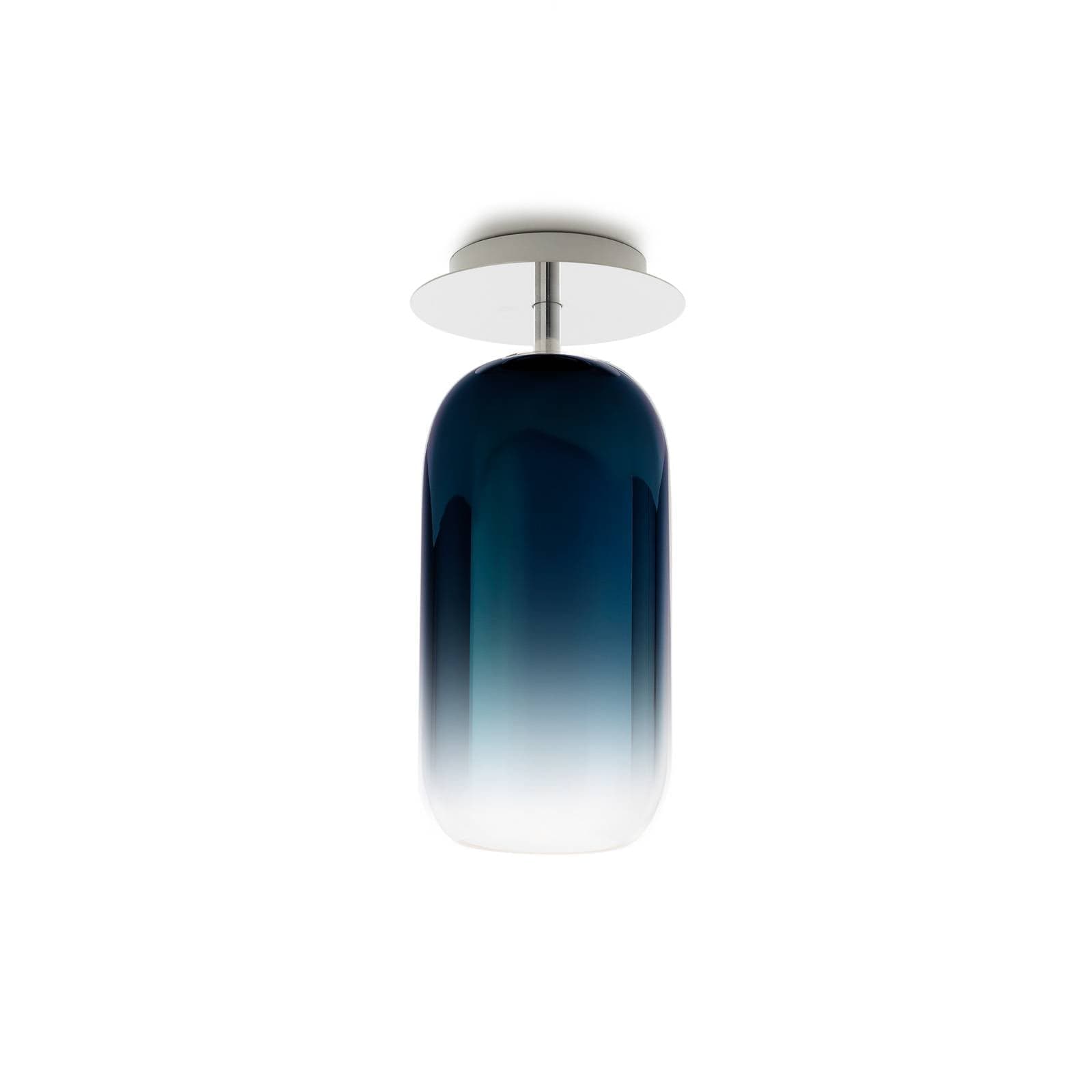 Artemide Gople Mini stropná lampa, modrá