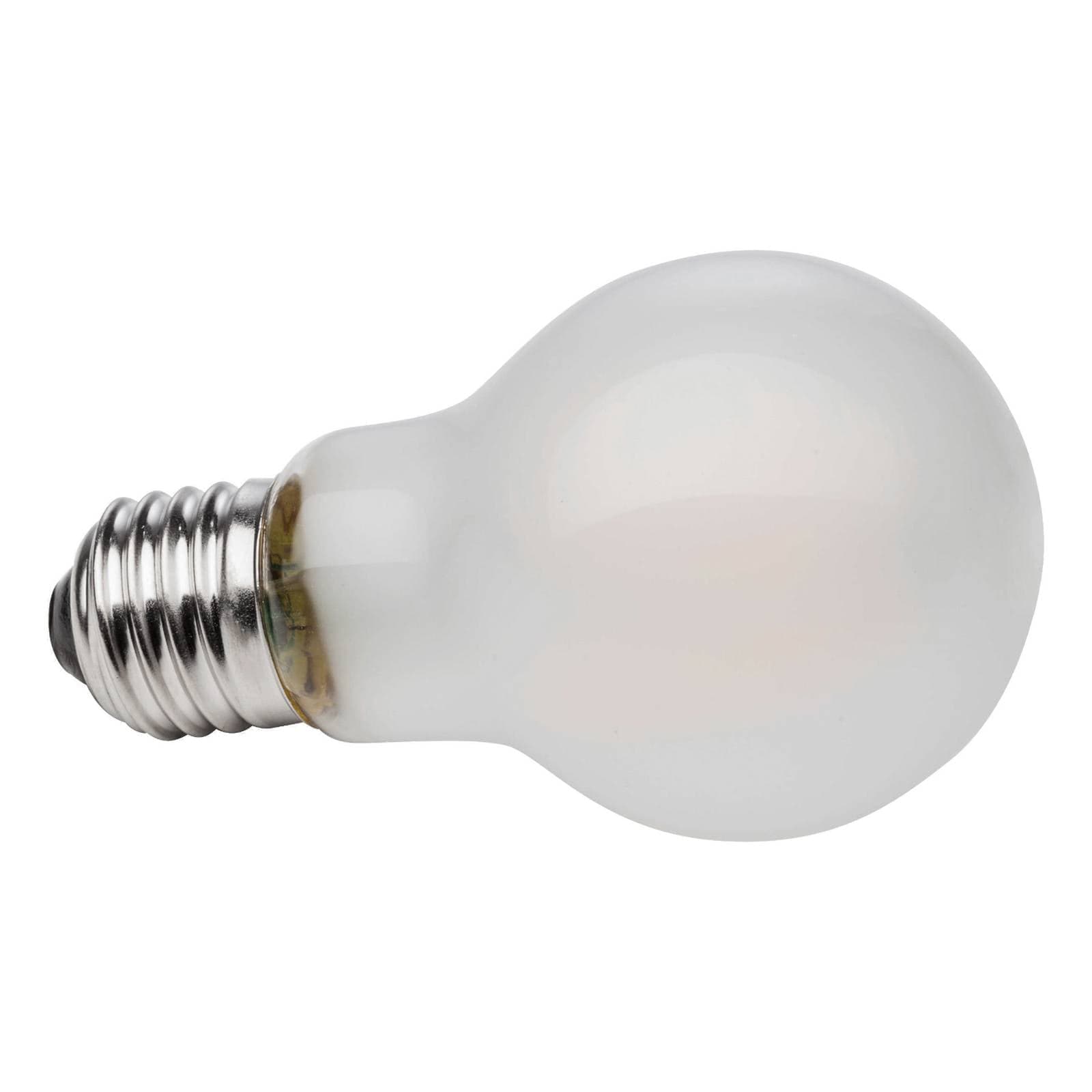 LED žiarovka E27 A60 retro 4W 2700K matná 2 kusy