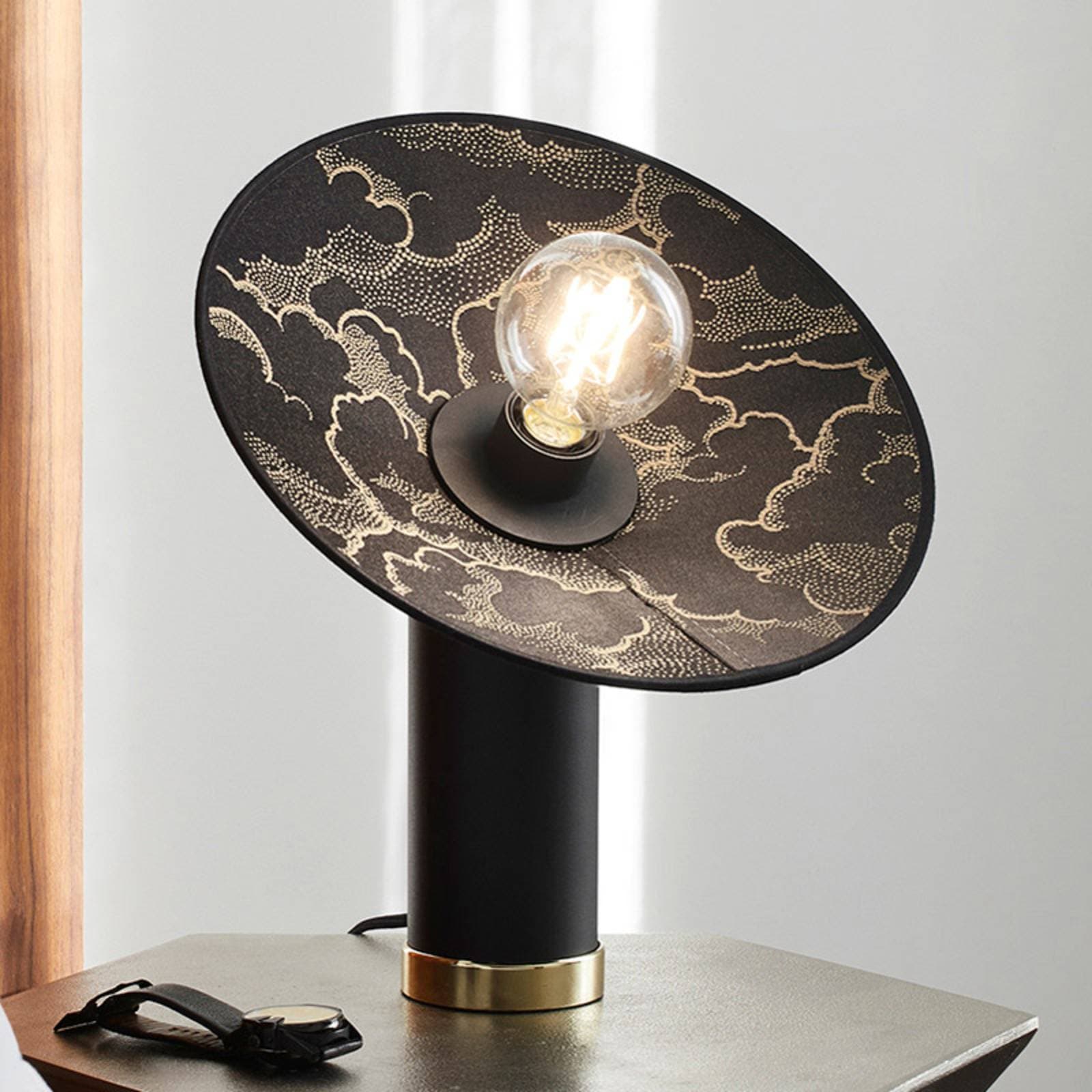 MARKET SET stolová lampa Gatsby kumo čierna
