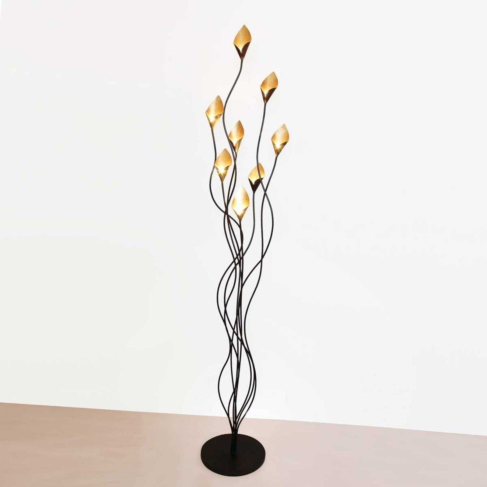 Stojaca LED lampa Calamaro, 8-pl.