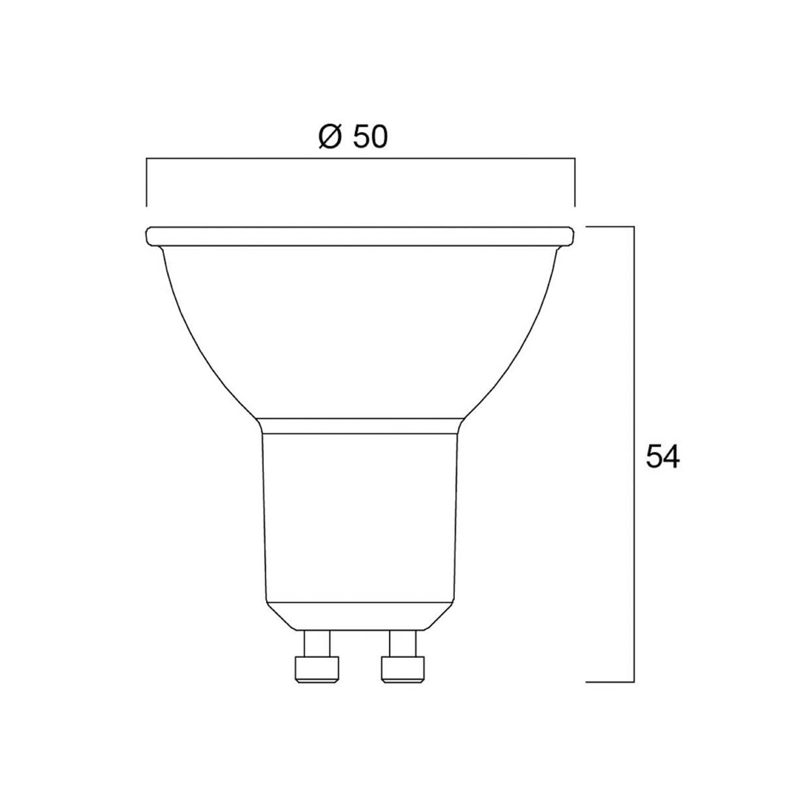 Sylvania LED reflektor GU10 7W 6500K 36° 620 lm biela