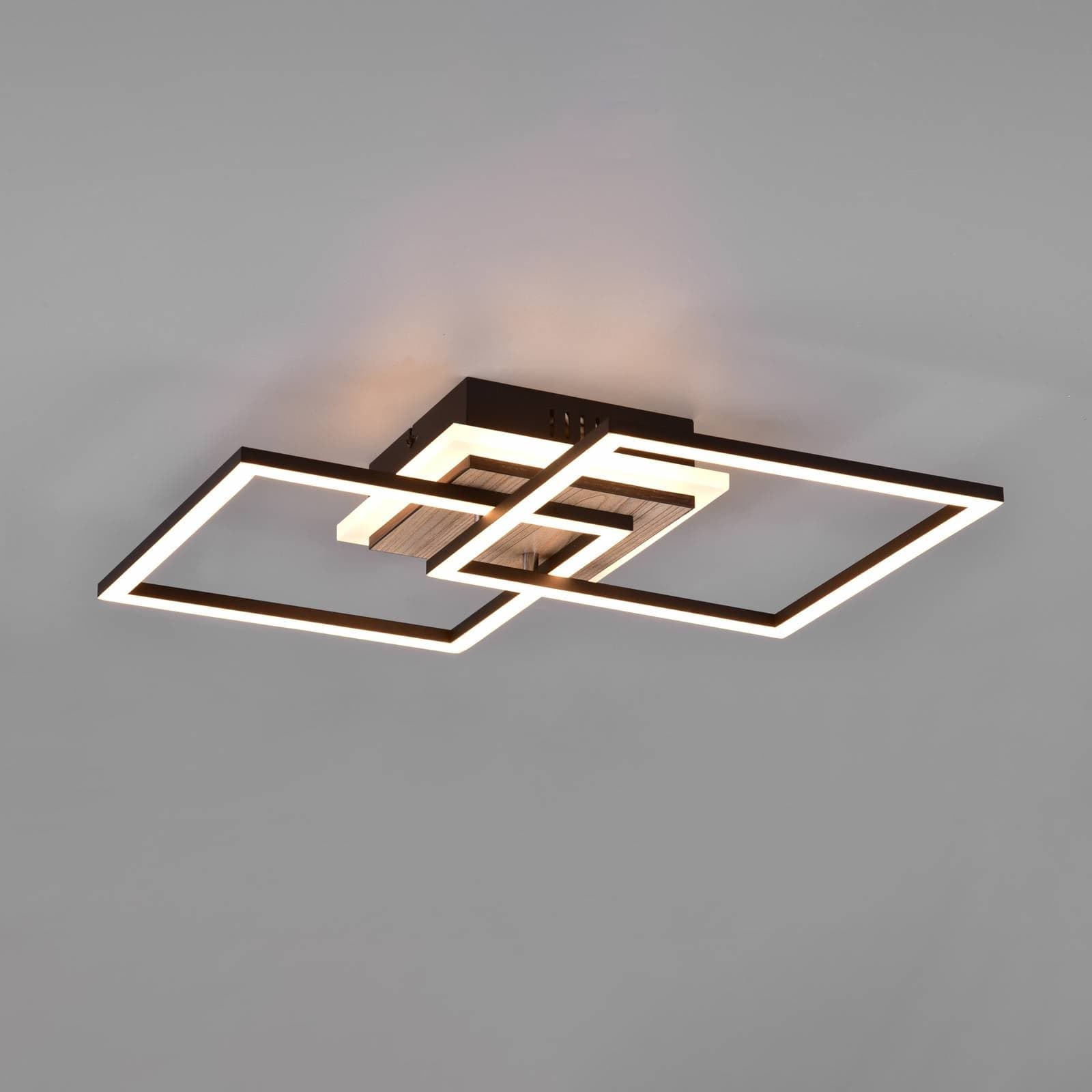LED svetlo Giro 3-pl. hranaté diaľkové ovládanie