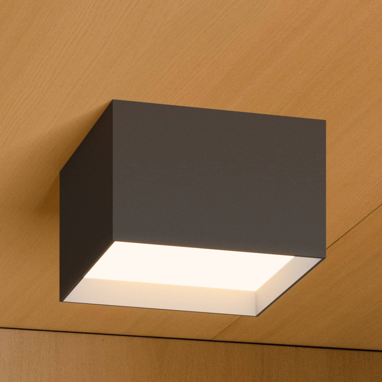 Vibia Structural 2632 stropné 24 cm, tmavosivé