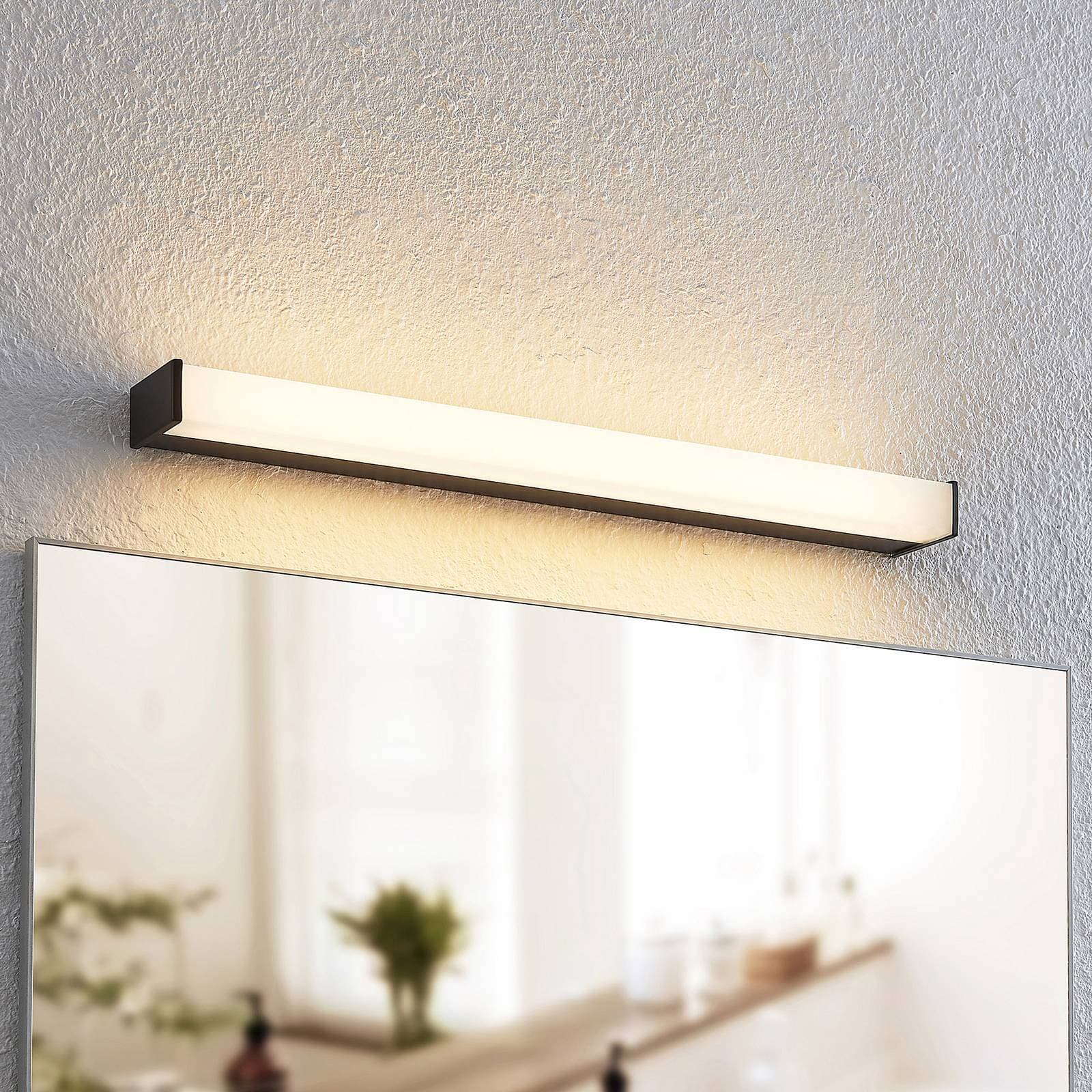 Lindby Ulisan nástenné LED svetlo, hranaté 58,8 cm