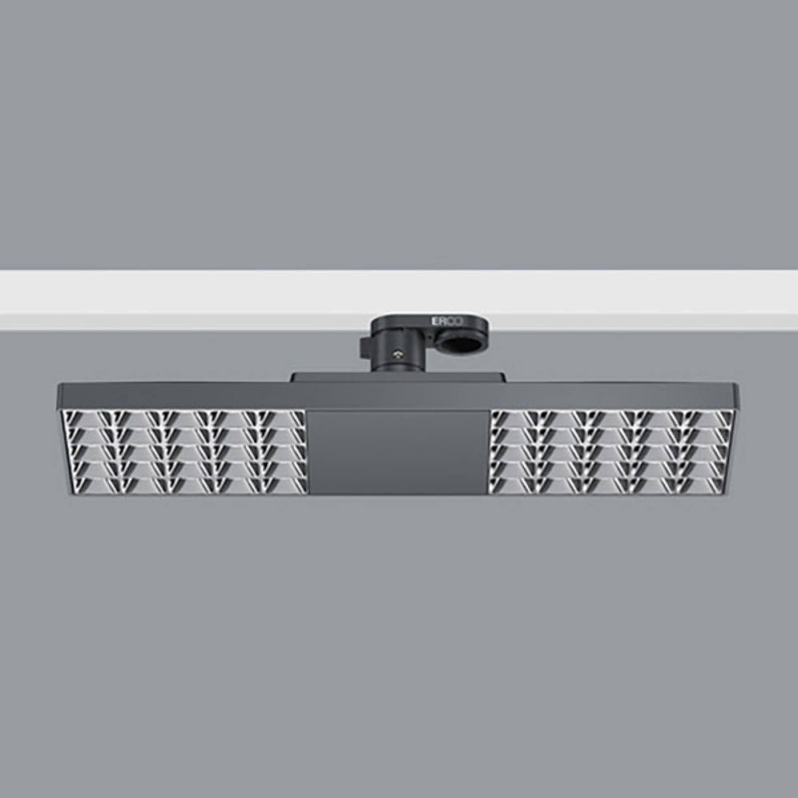 ERCO Jilly 230V 15 W oval wide 830 čierna/striebro