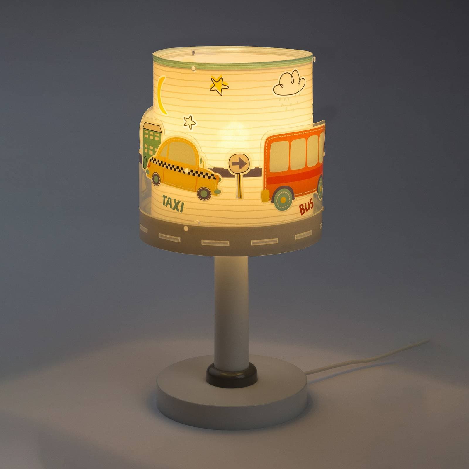 Detská stolová lampa Baby Travel, G4, Ø 15 cm