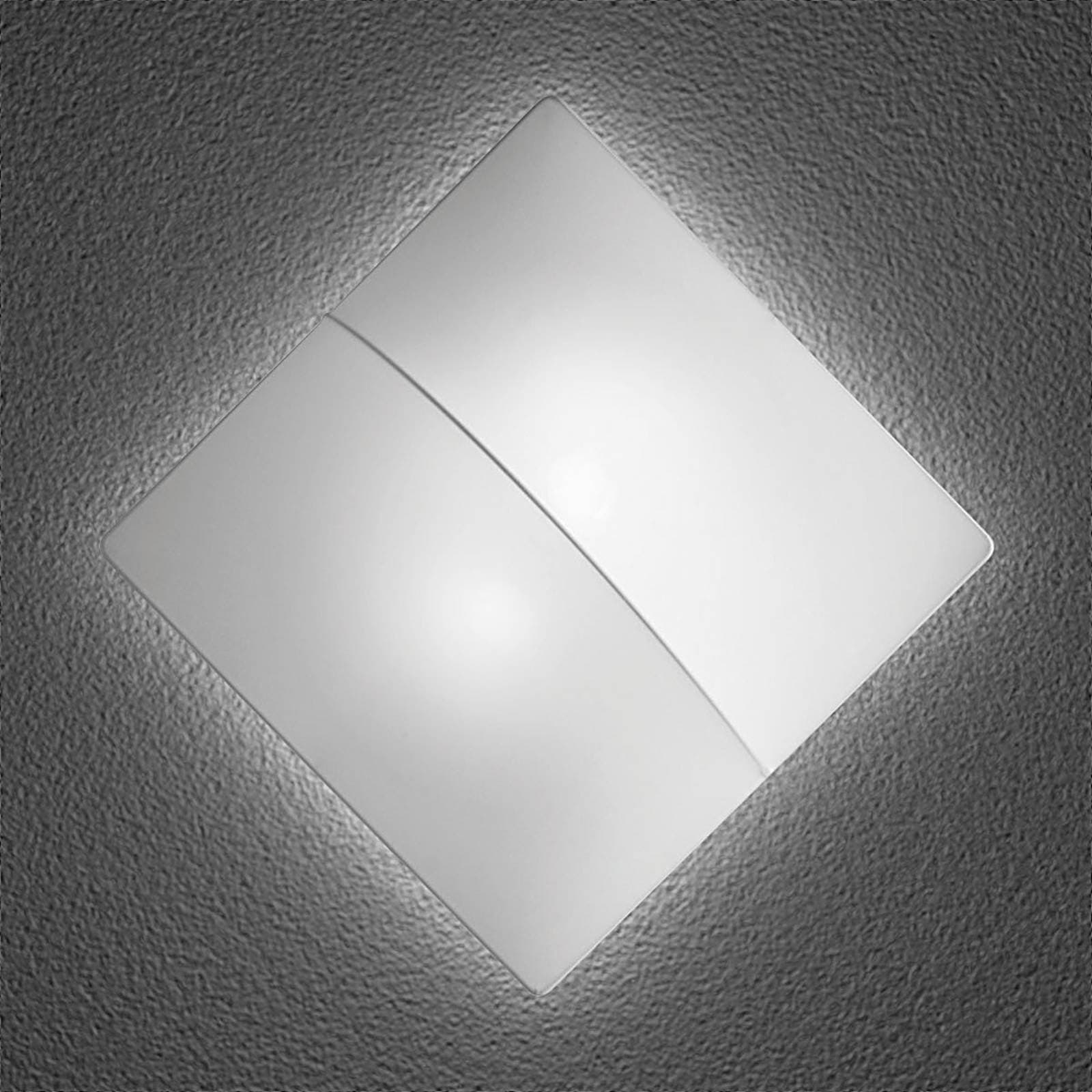 Axolight Nelly S nástenné svietidlo látka 60x60 cm