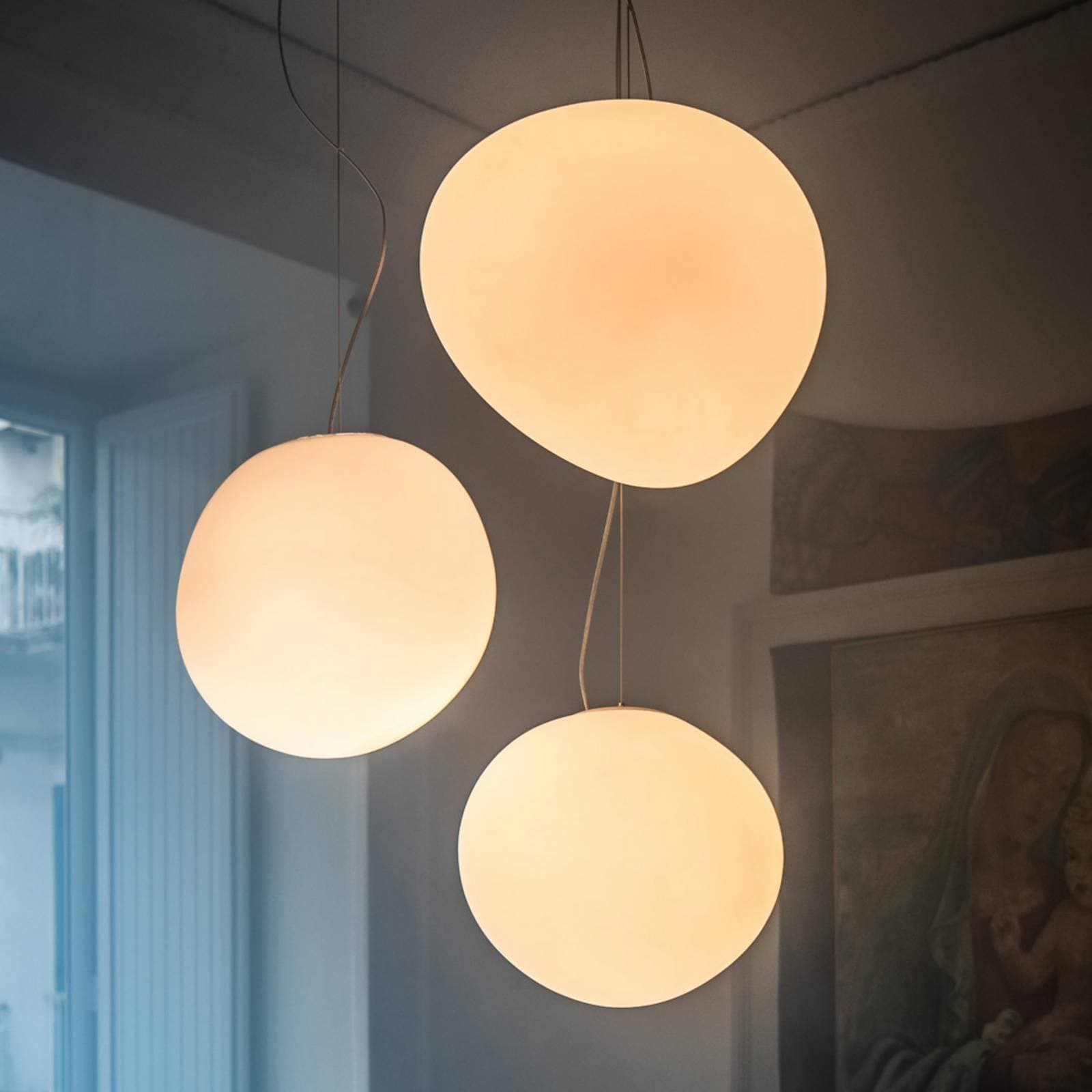 Foscarini Gregg grande LED závesné svietidlo, stmievateľné