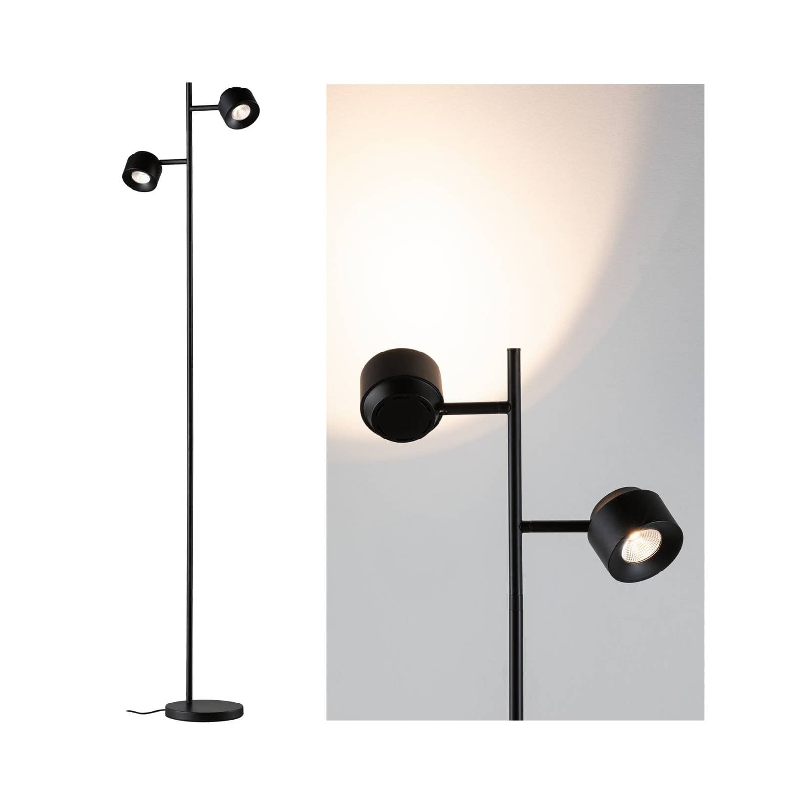 Paulmann Puric Pane I stojaca LED lampa, stmievač