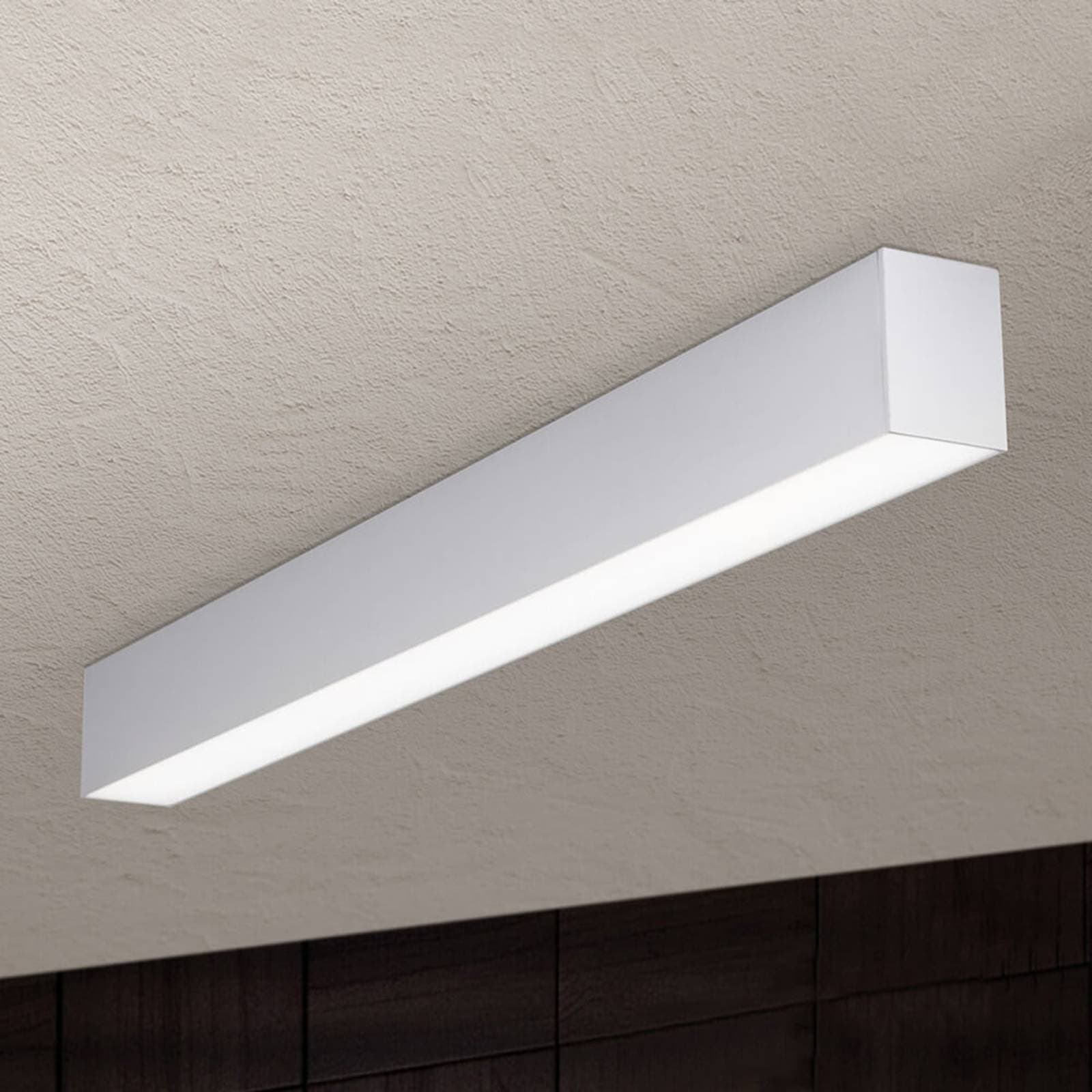 Stropné LED svietidlo Sando, závesná sada – 86 cm