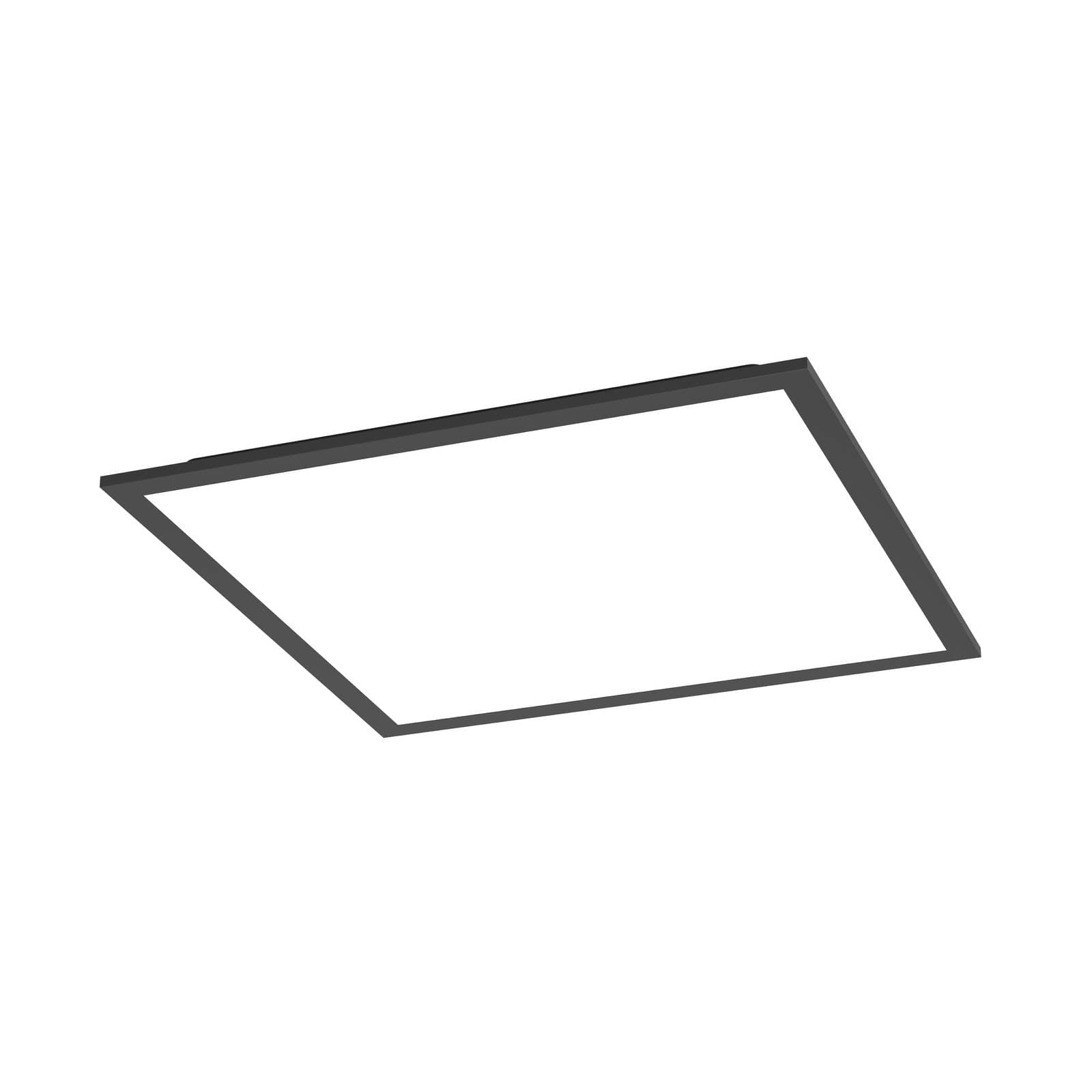 EGLO connect stropné LED svetlo Moradillo-Z, čierne, 39 cm