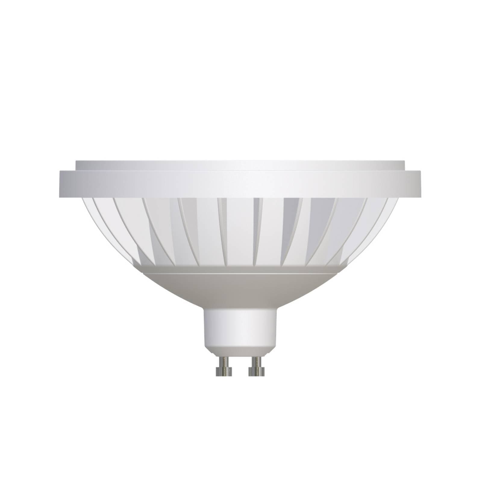 Arcchio LED reflektor GU10 ES111, 12 W, biela, 3 000 K, stmievateľné