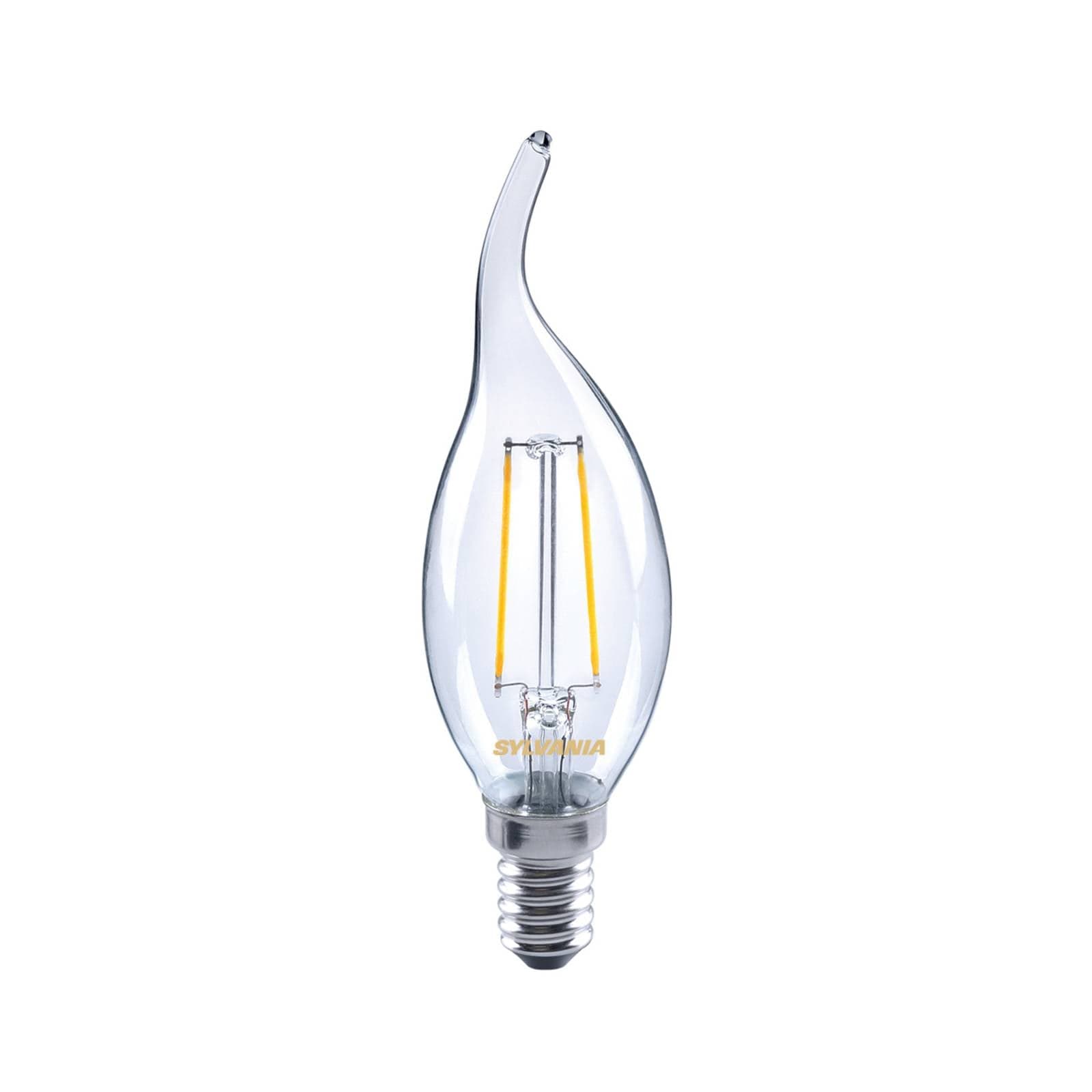 LED žiarovka E14 ToLEDo 2,5W 827 číra, poryv vetra